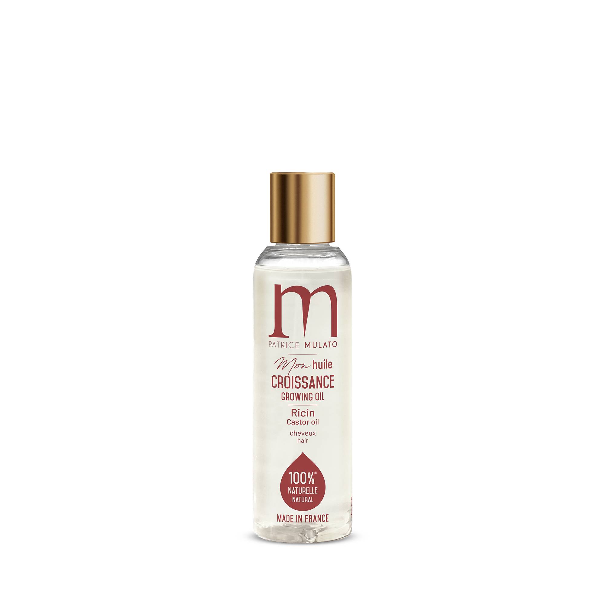Huile de croissance au Ricin - stimule, fortifie, nourrit de la marque Mulato Contenance 120ml - 1