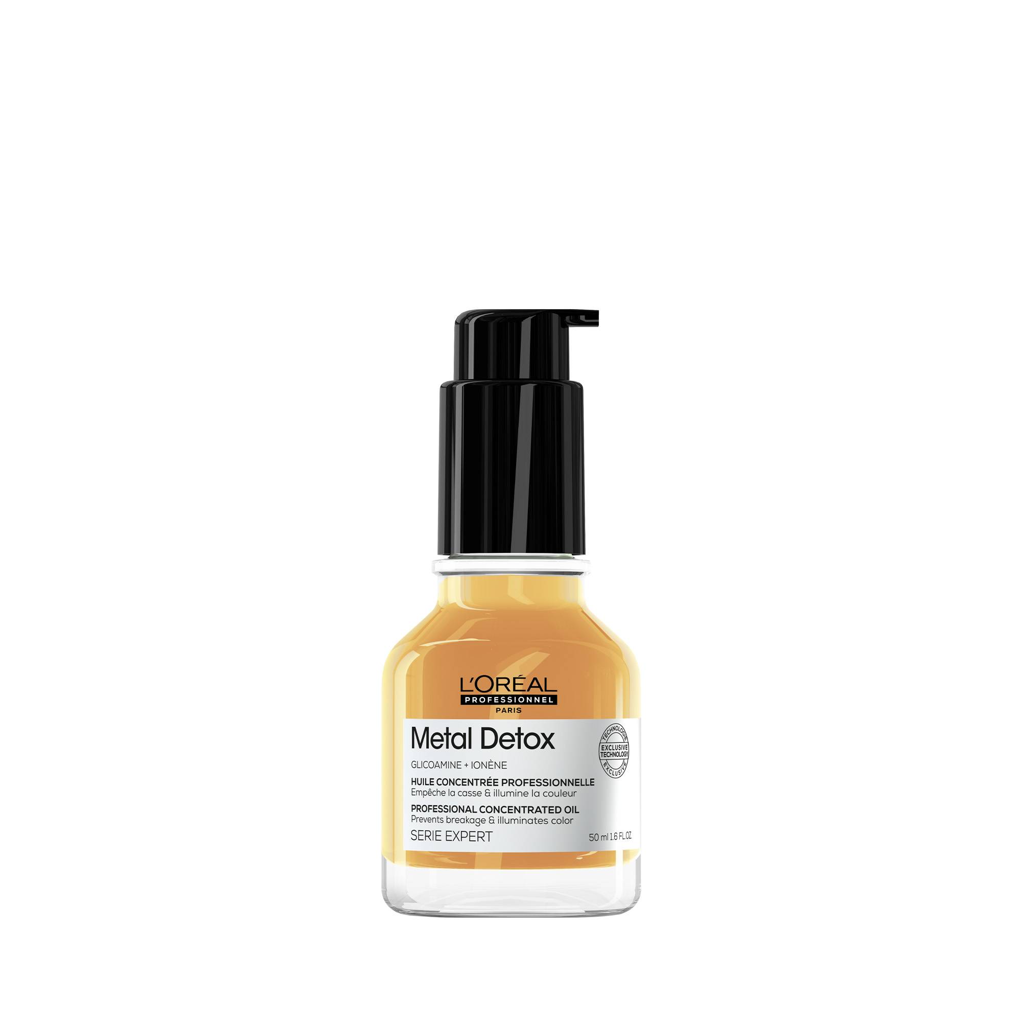 Huile concentrée protectrice Metal Detox de la marque L'Oréal Professionnel Contenance 50ml - 1