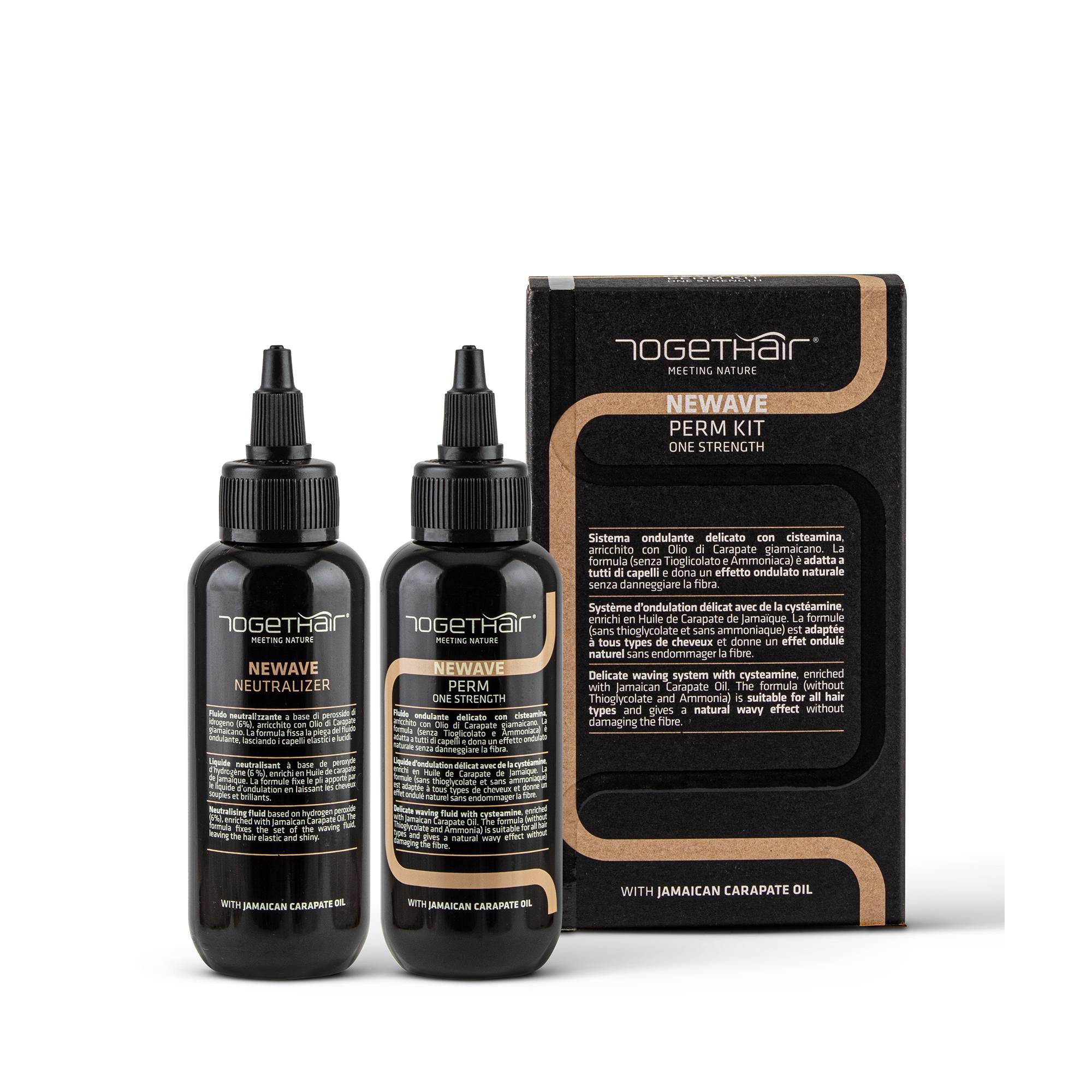 Kit permanente professionnel Newave - One Strength (2x 100ml) de la marque Togethair Contenance 200ml - 1