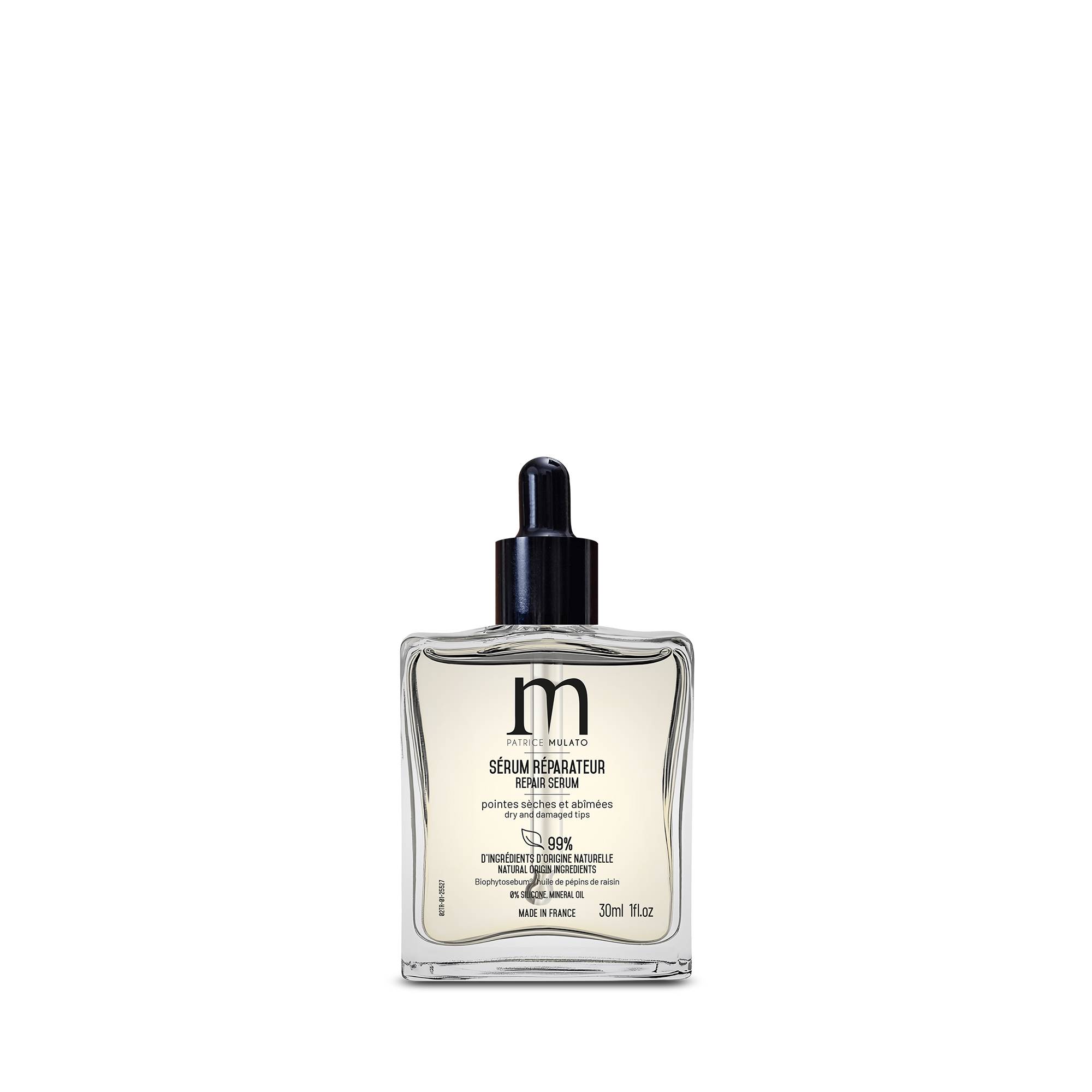 Sérum réparateur – pointes abîmées – nourrit, répare, brillance de la marque Mulato Contenance 30ml - 1