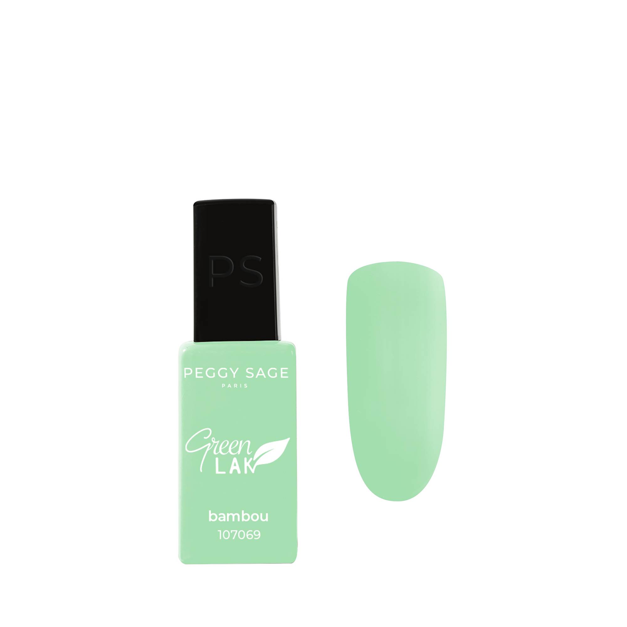 Vernis longue tenue Green LAK Bambou de la marque Peggy Sage Contenance 10ml - 1