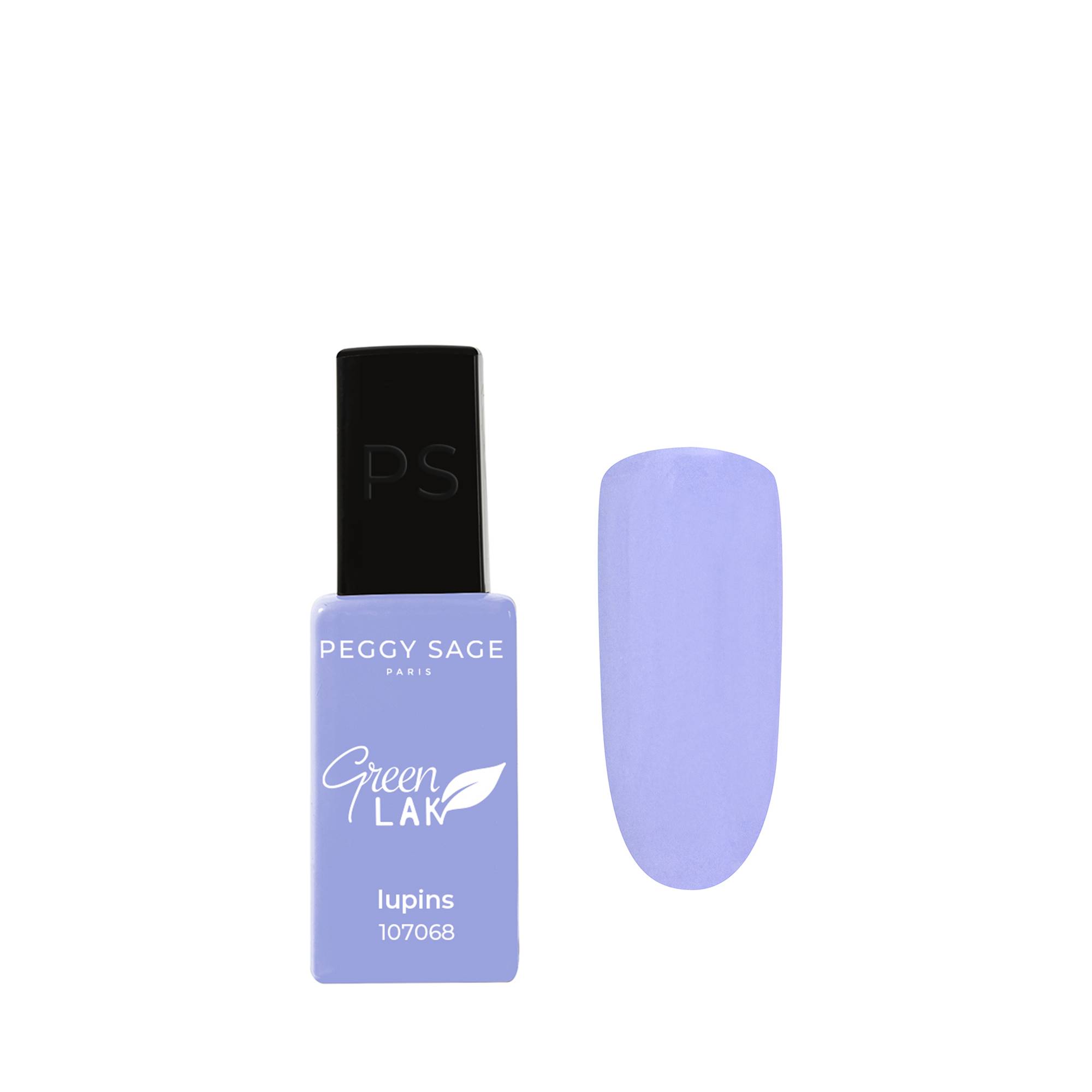 Vernis longue tenue Green LAK Lupin de la marque Peggy Sage Contenance 10ml - 1