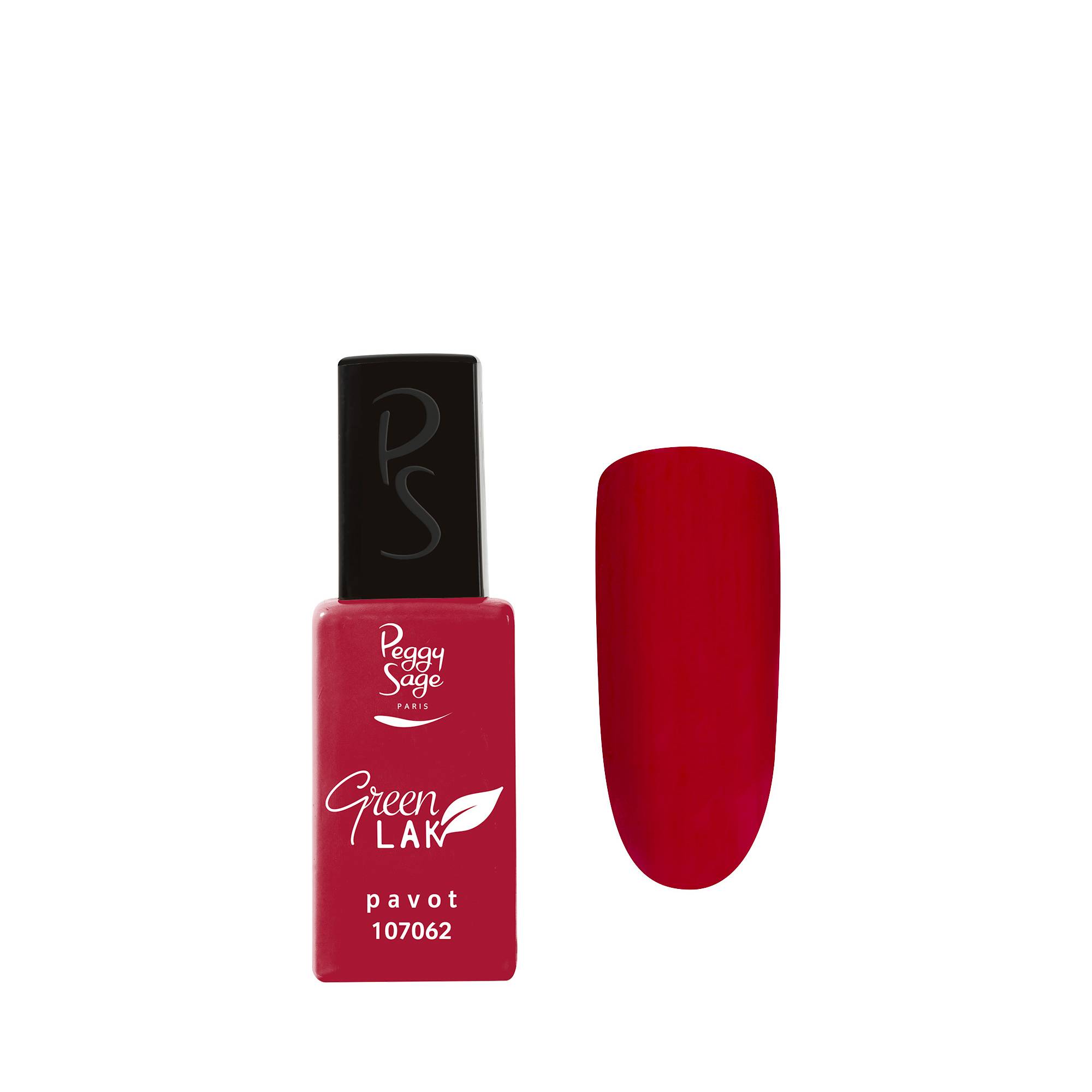 Vernis à ongles Green LAK Pavot de la marque Peggy Sage Contenance 10ml - 1