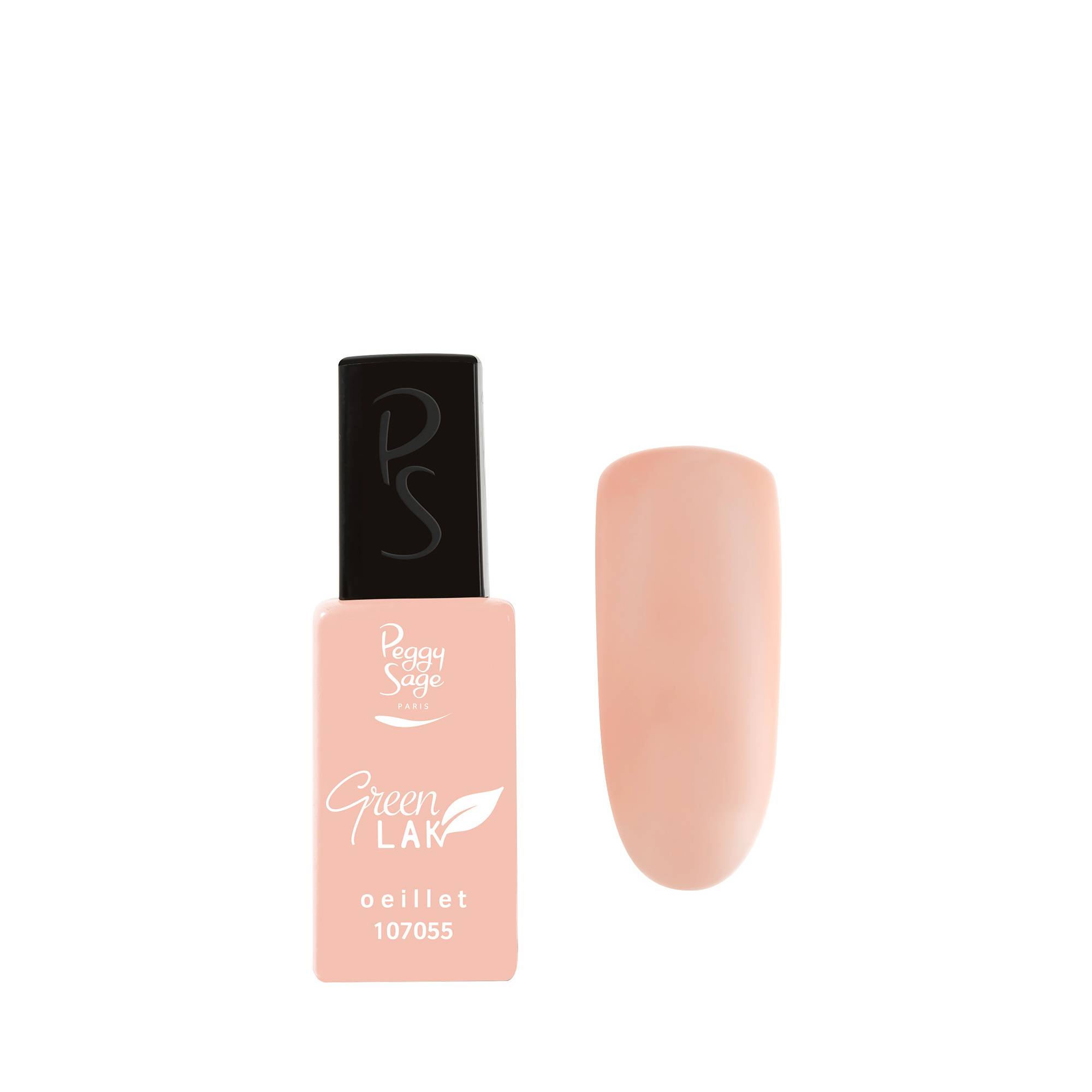 Vernis à ongles Green LAK Oeillet de la marque Peggy Sage Contenance 10ml - 1