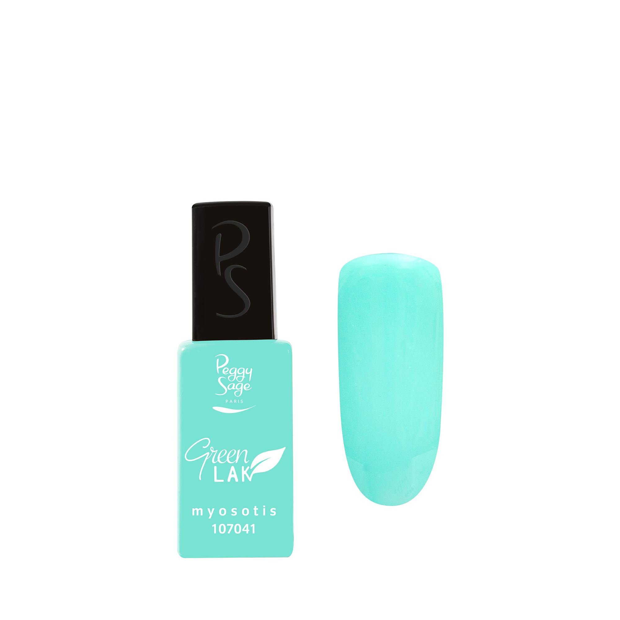 Vernis à ongles Green LAK Myosotis de la marque Peggy Sage Contenance 10ml - 1