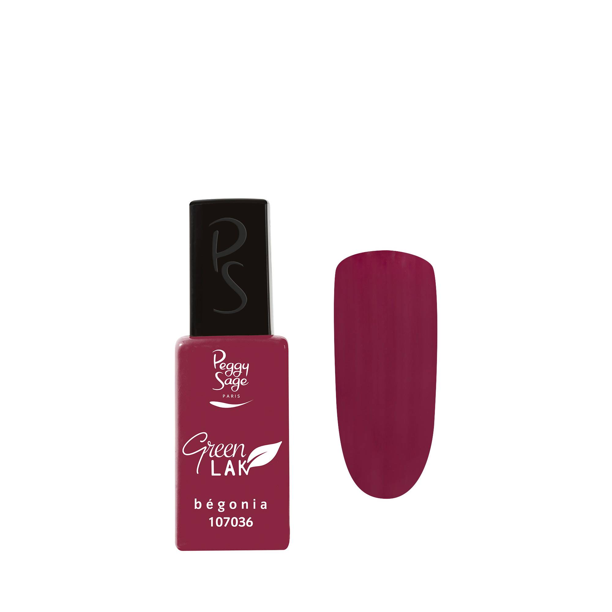 Vernis à ongles Green LAK Bégonia de la marque Peggy Sage Contenance 10ml - 1
