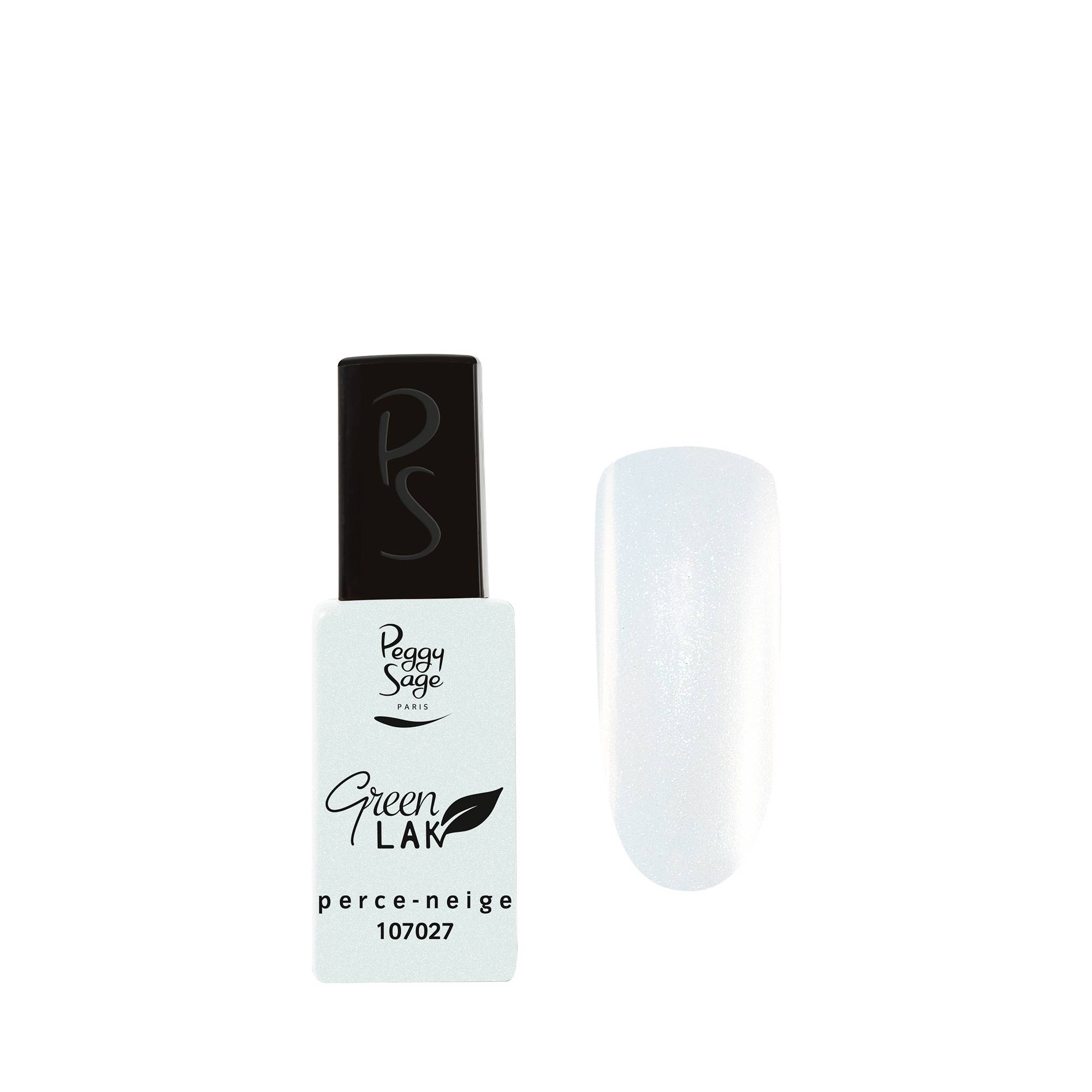 Vernis à ongles Green LAK Perce-neige de la marque Peggy Sage Contenance 10ml - 1