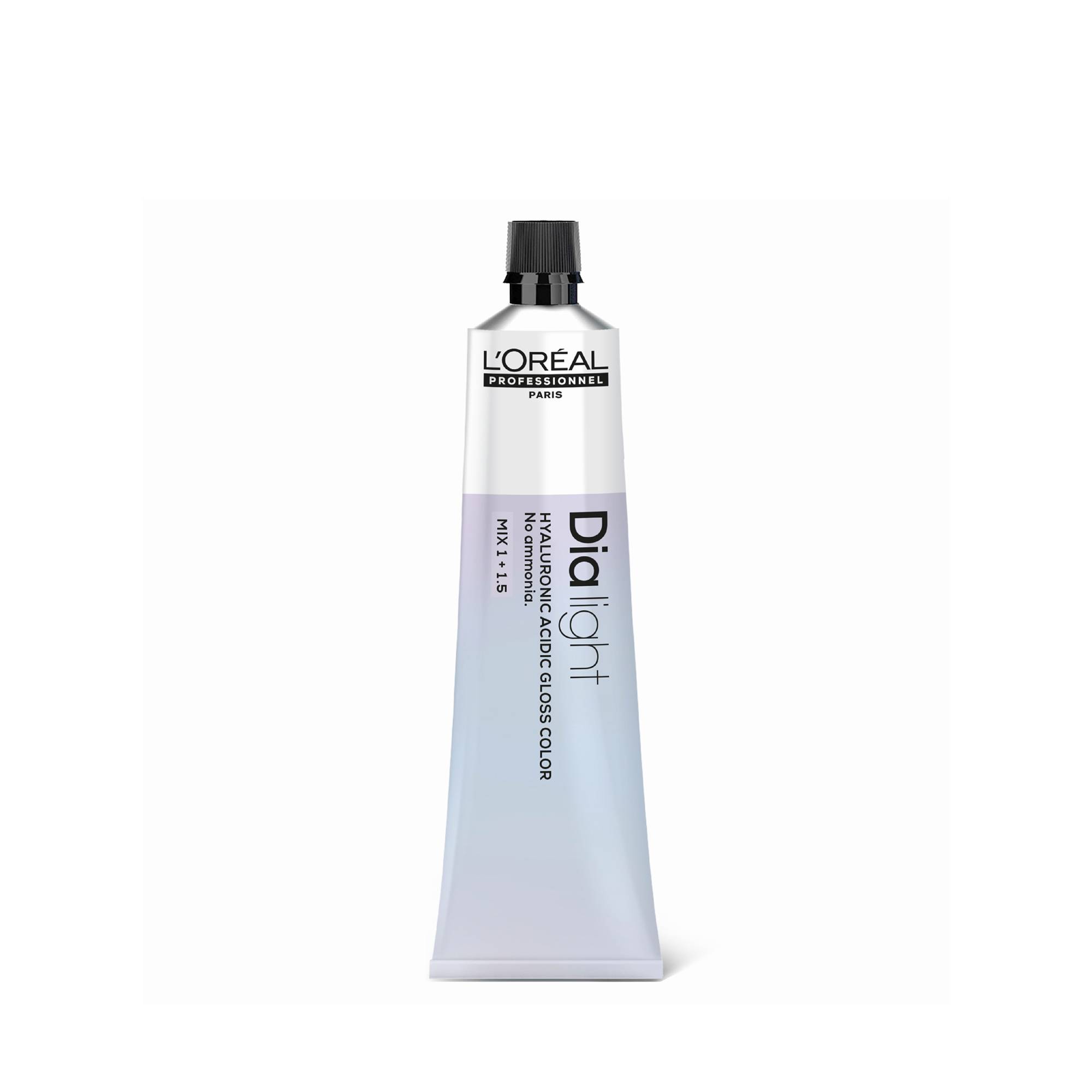 Coloration gloss semi-permanente à l'acide hyaluronique Dia light de la marque L'Oréal Professionnel Contenance 60ml - 1