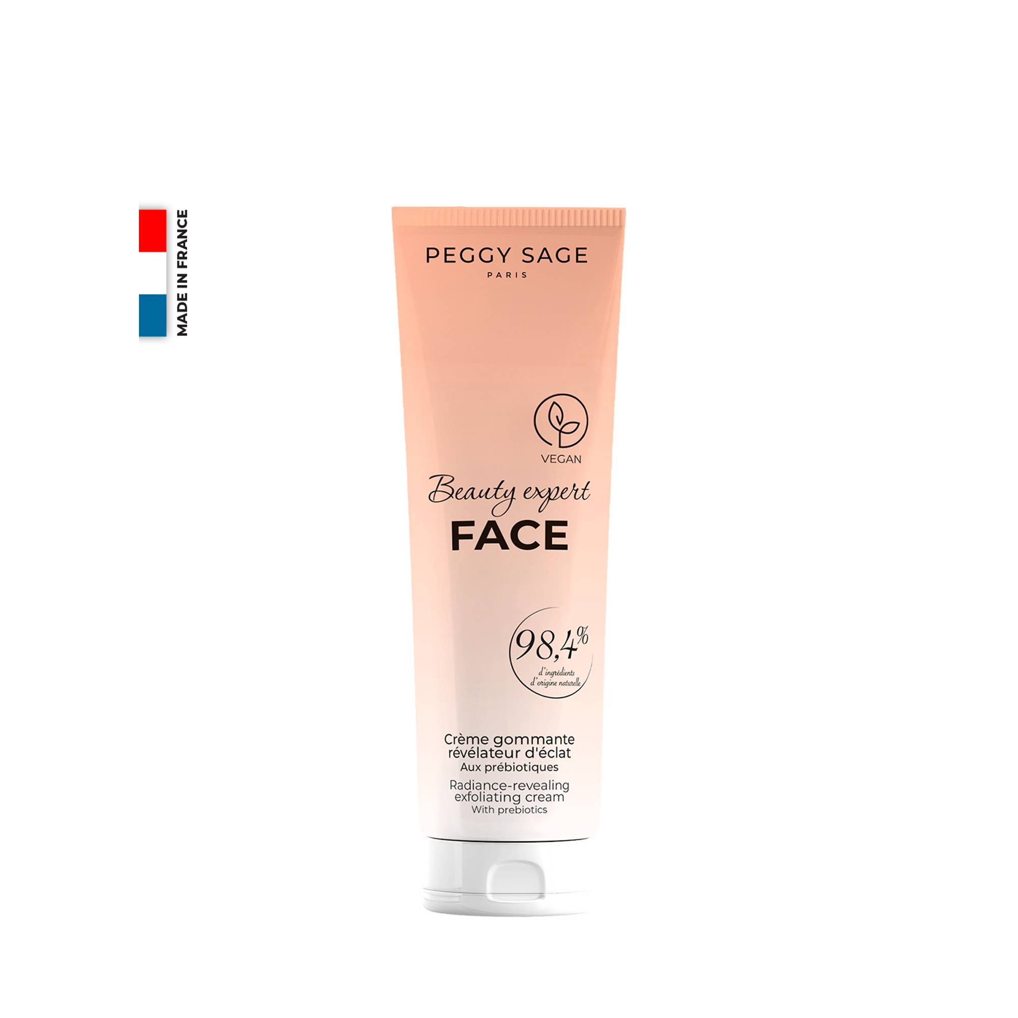 Crème gommante révélateur d'éclat - aux prébiotiques Beauty Expert FACE de la marque Peggy Sage Contenance 100ml - 1