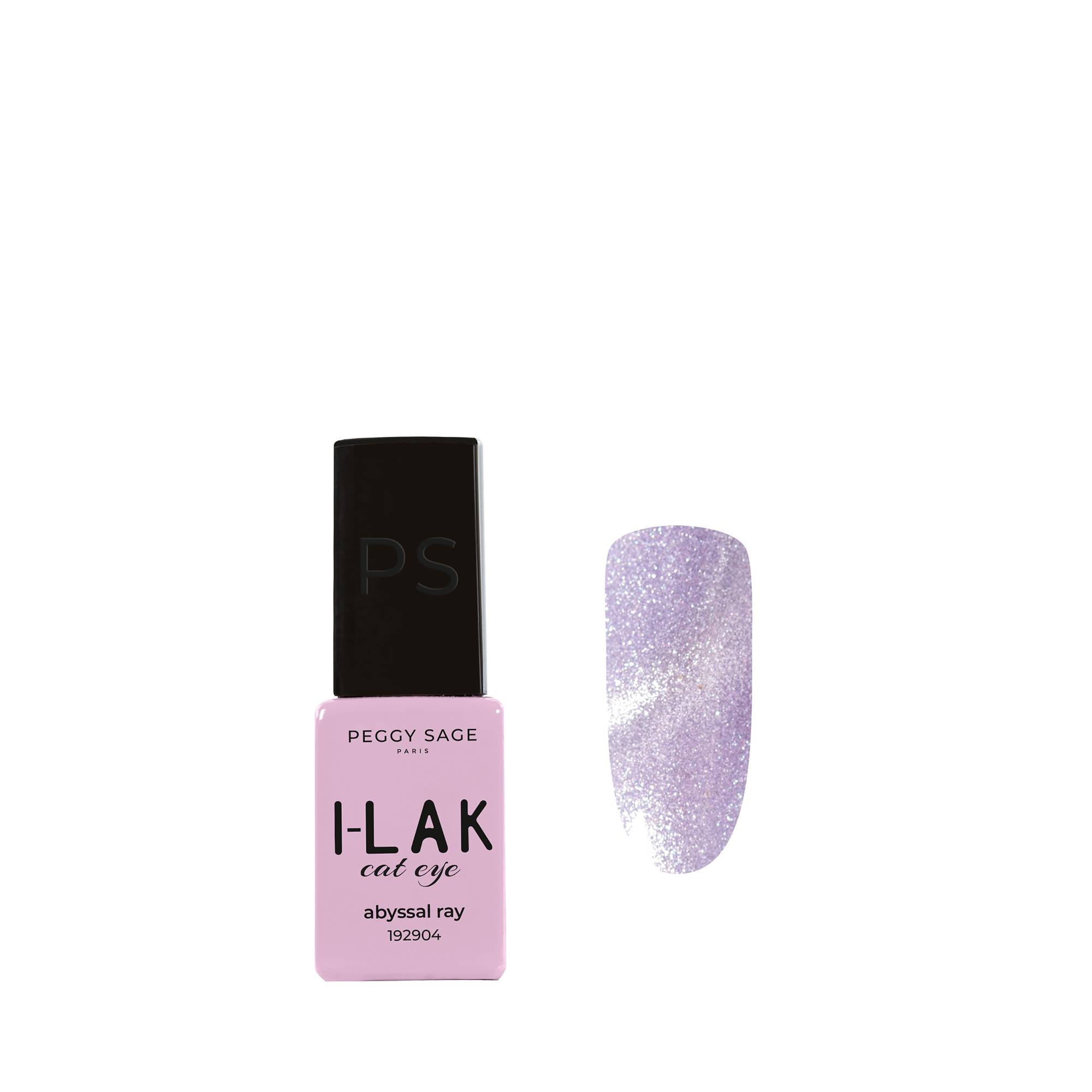 Vernis semi-permanent I-LAK Cat Eye - Abyssal Ray de la marque Peggy Sage Contenance 5ml - 1