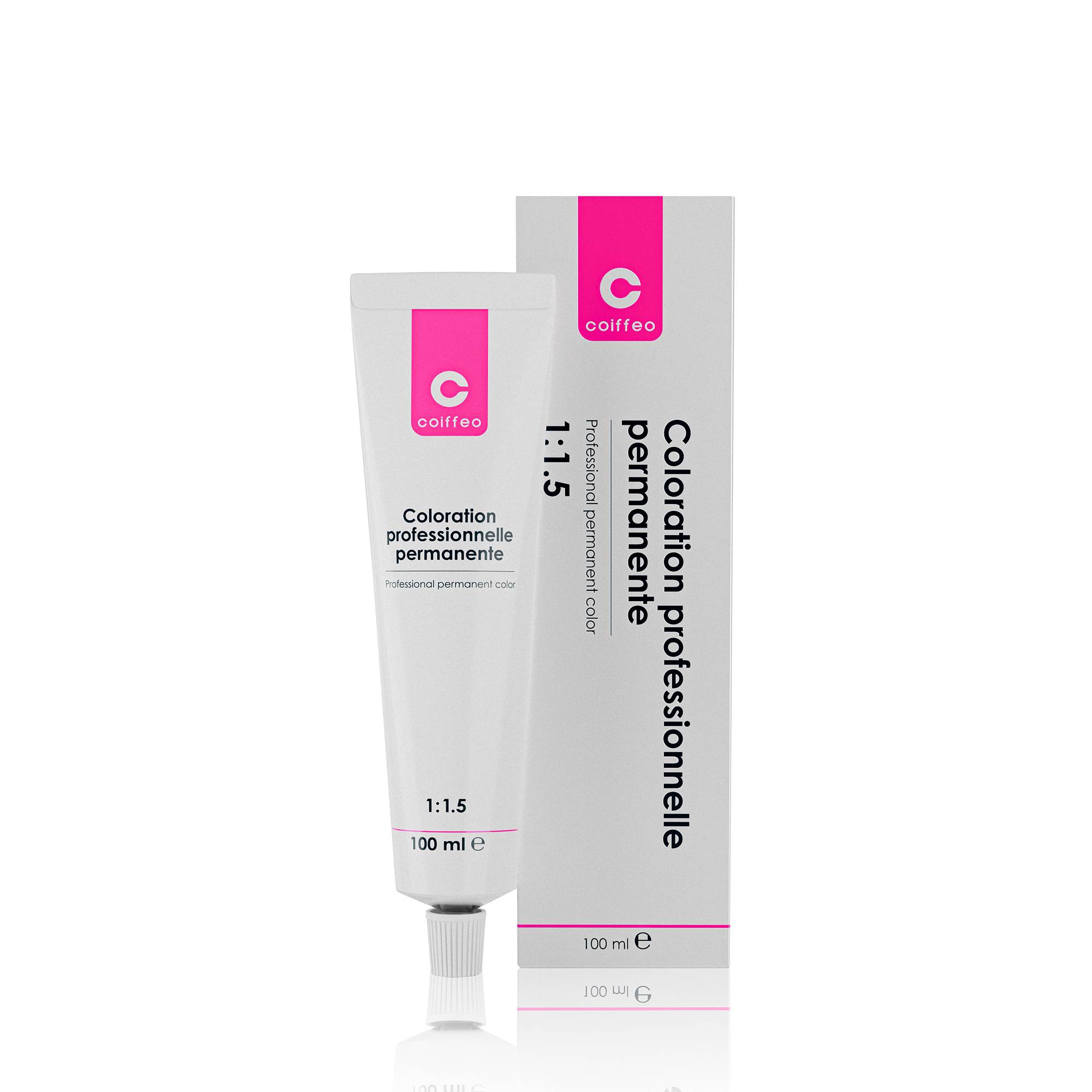 Coloration permanente Coiffeo de la marque Coiffeo Contenance 100ml - 1
