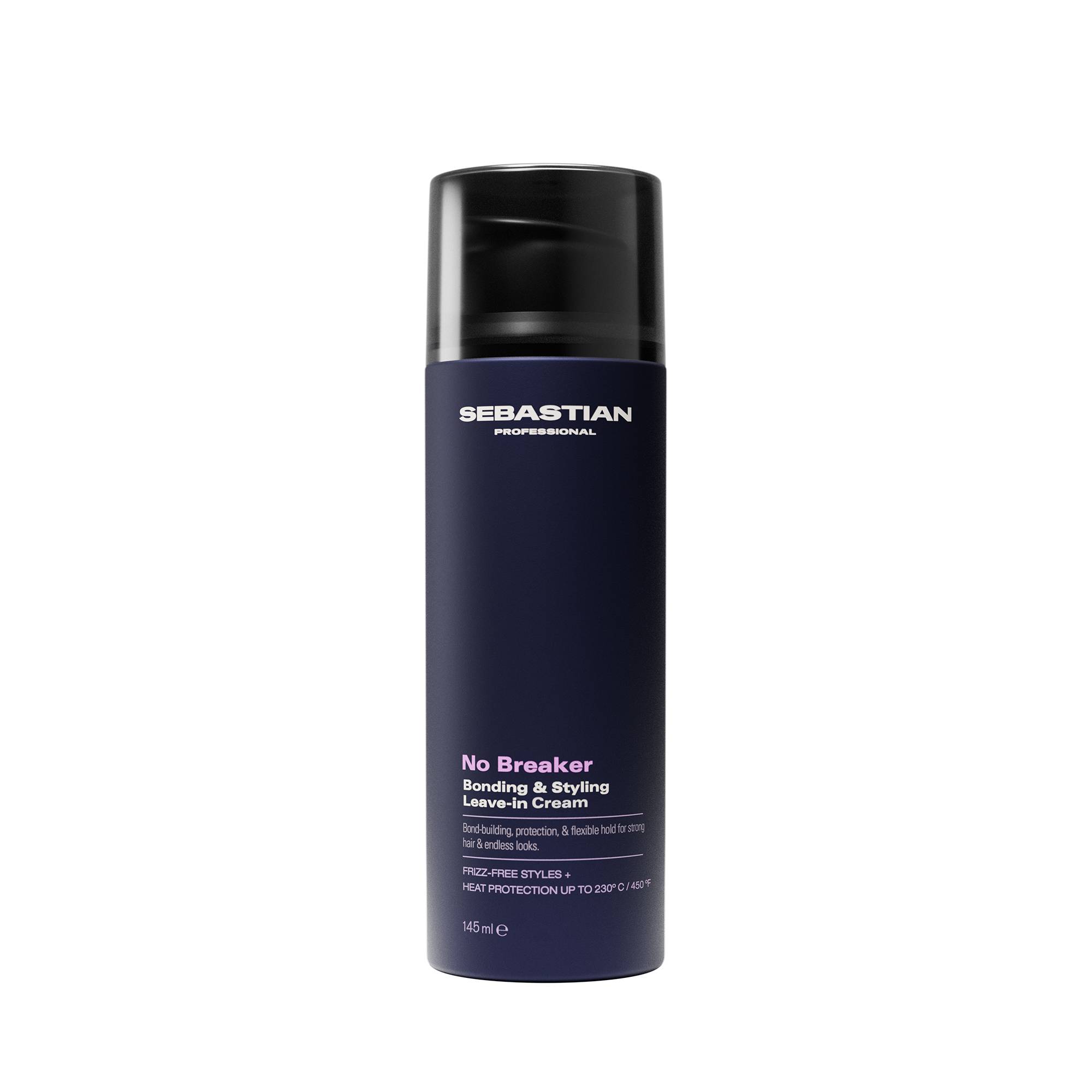 Crème coiffante anti-casse sans rinçage No Breaker – protection et tenue souple de la marque Sebastian Professional Contenance 145ml - 1