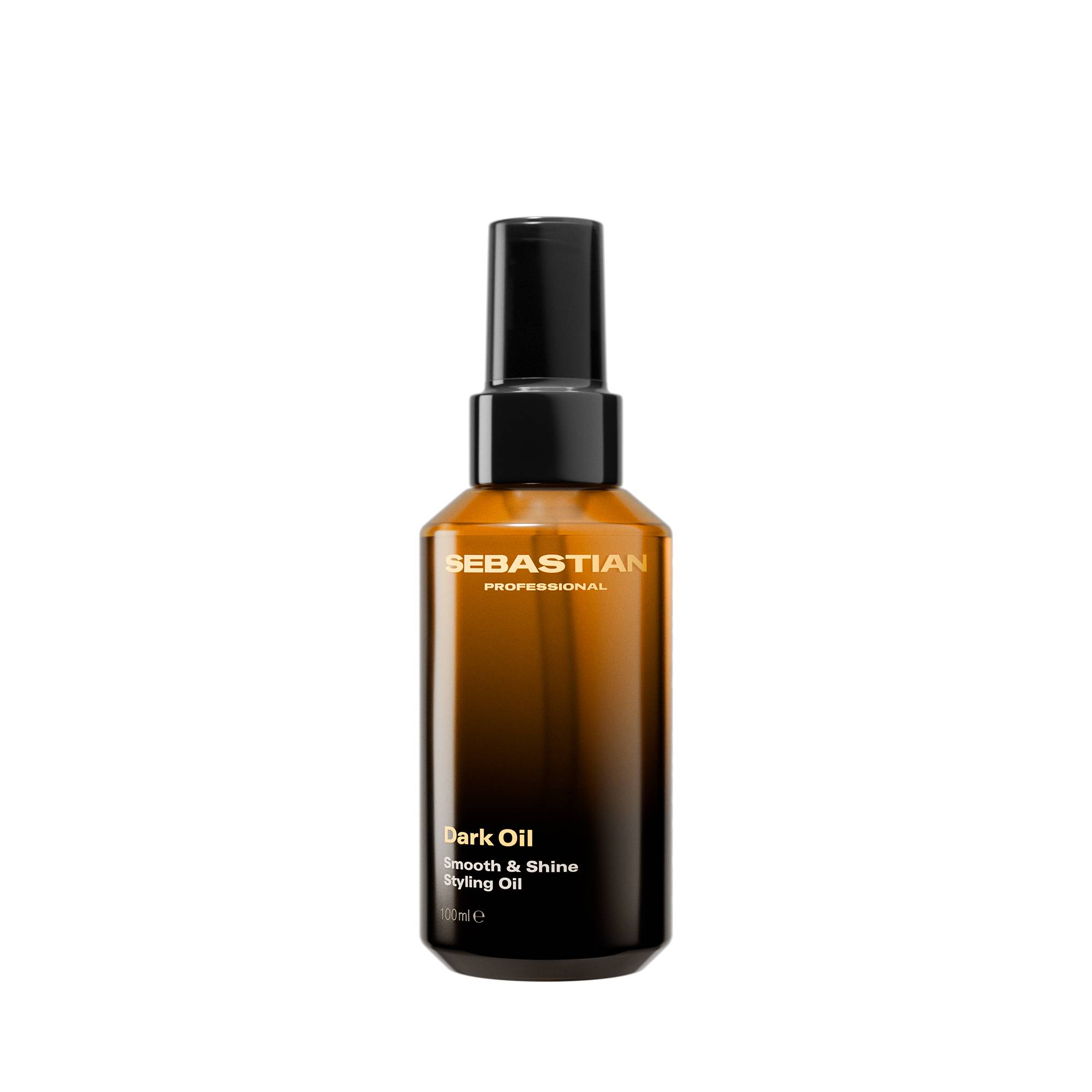Huile coiffante Dark Oil – lissage, brillance, douceur de la marque Sebastian Professional Contenance 100ml - 1