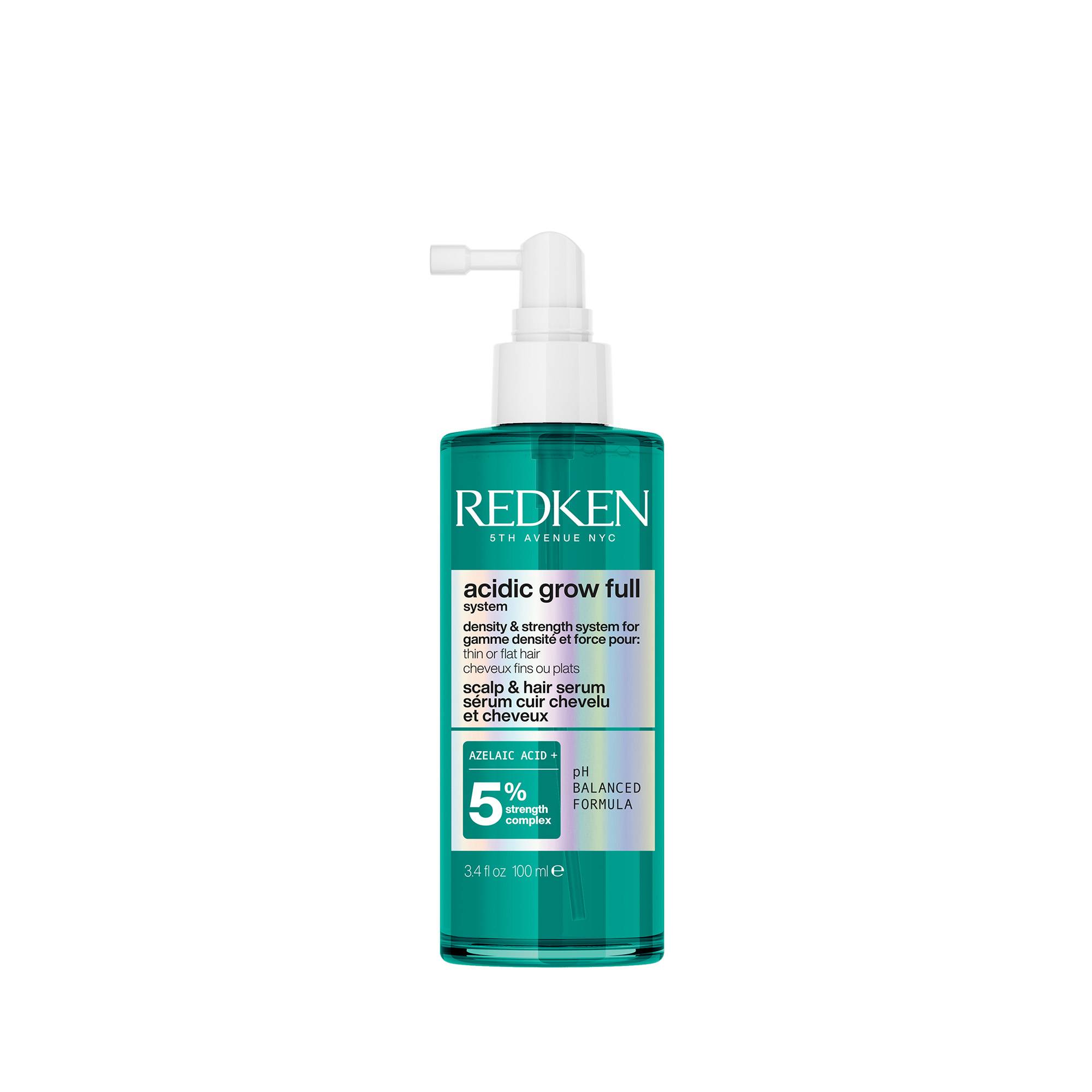Sérum sans rinçage densité Acidic Grow Full System de la marque Redken Contenance 100ml - 1