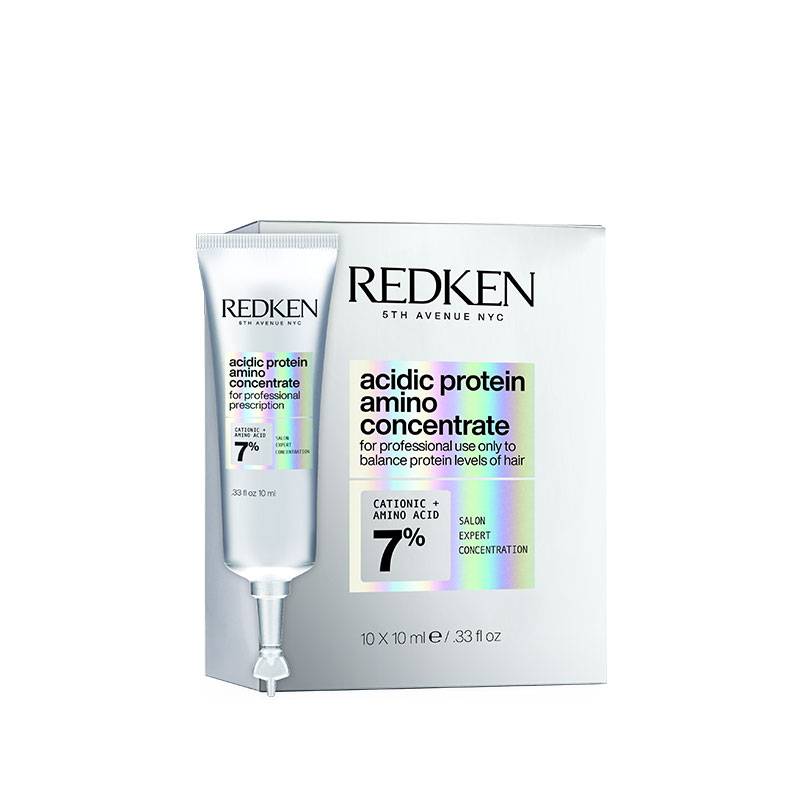 Soin concentré Acidic Protein Amino Concentrate (10x10ml) de la marque Redken Contenance 100ml - 1