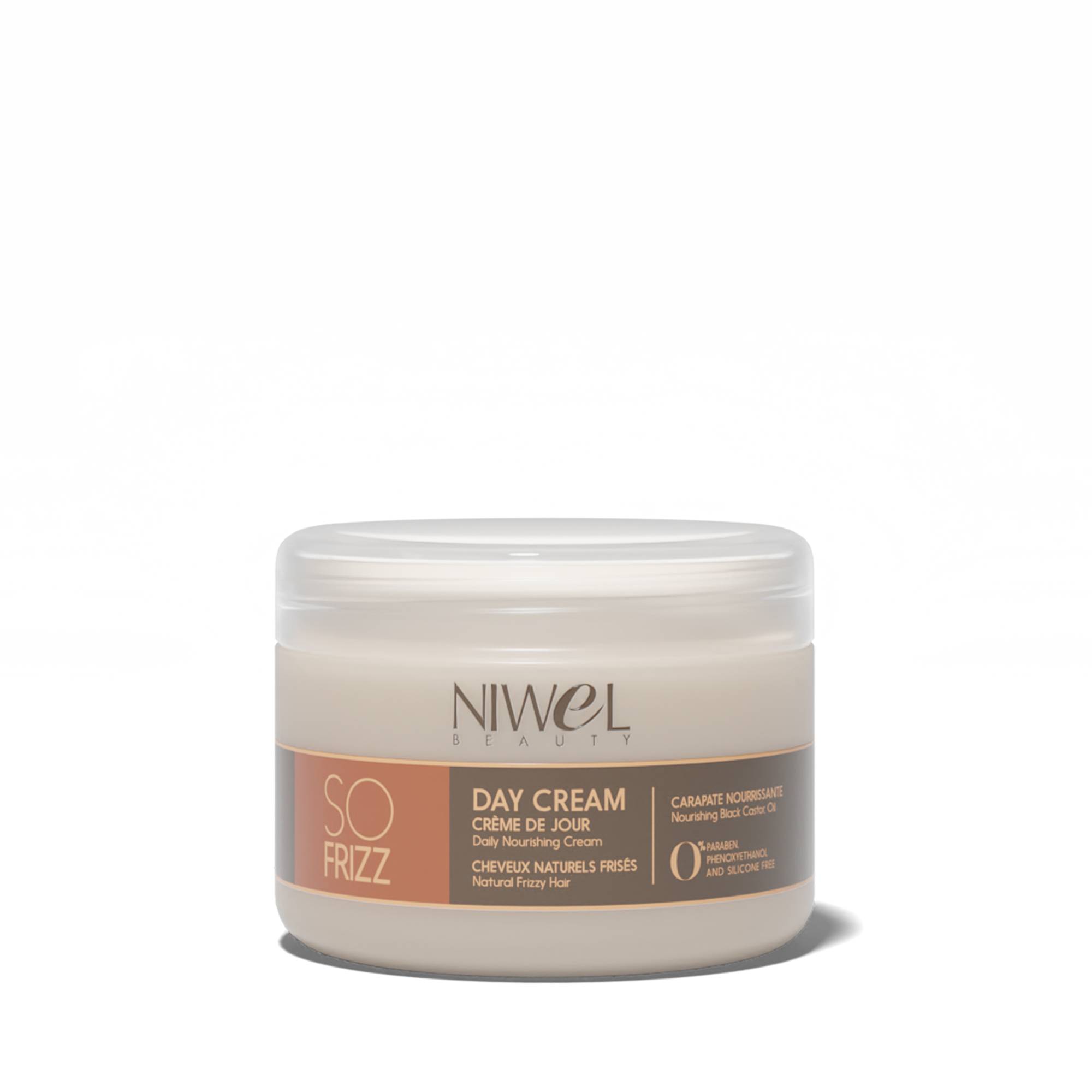Crème de jour cheveux naturels frisés So Frizz de la marque Niwel Beauty Contenance 250ml - 1