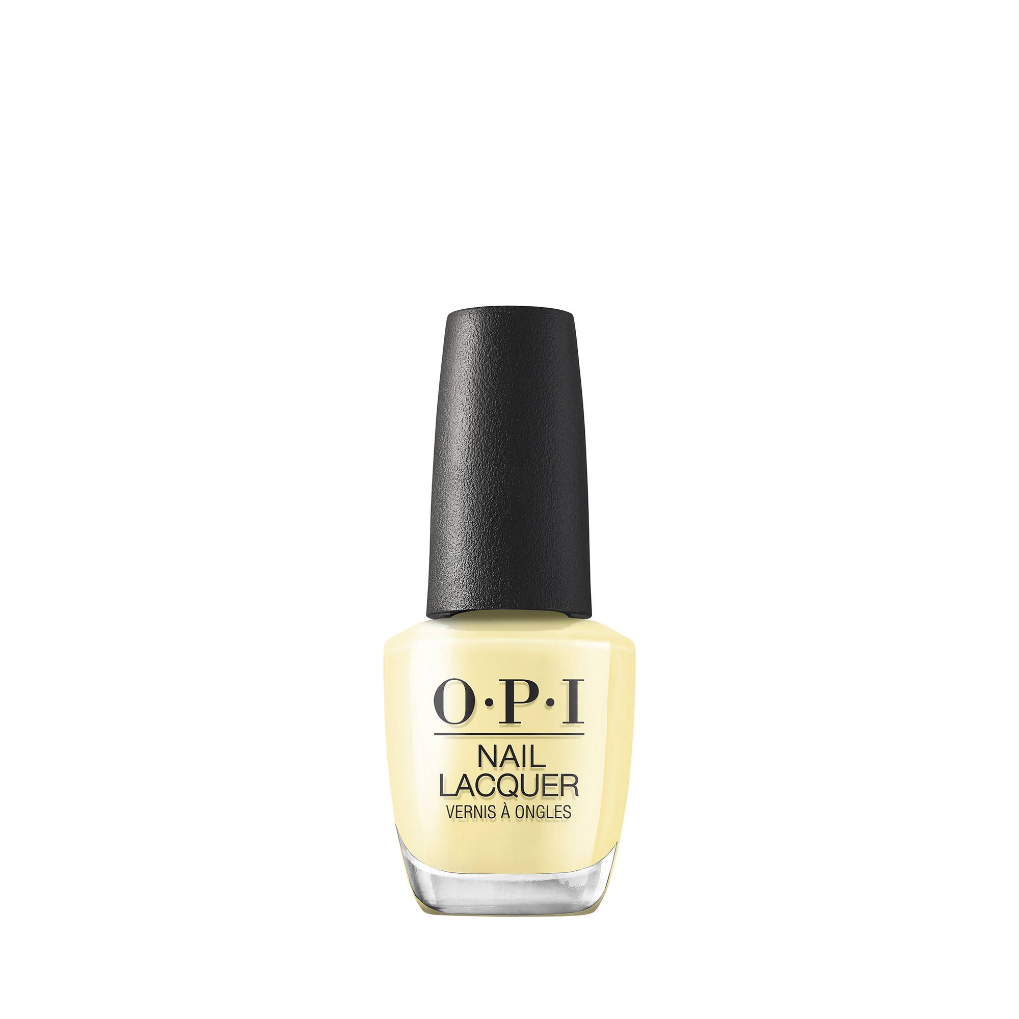 Vernis à ongles Sunny Bunny – jaune pastel, brillance 7 jours de la marque OPI Contenance 15ml - 1