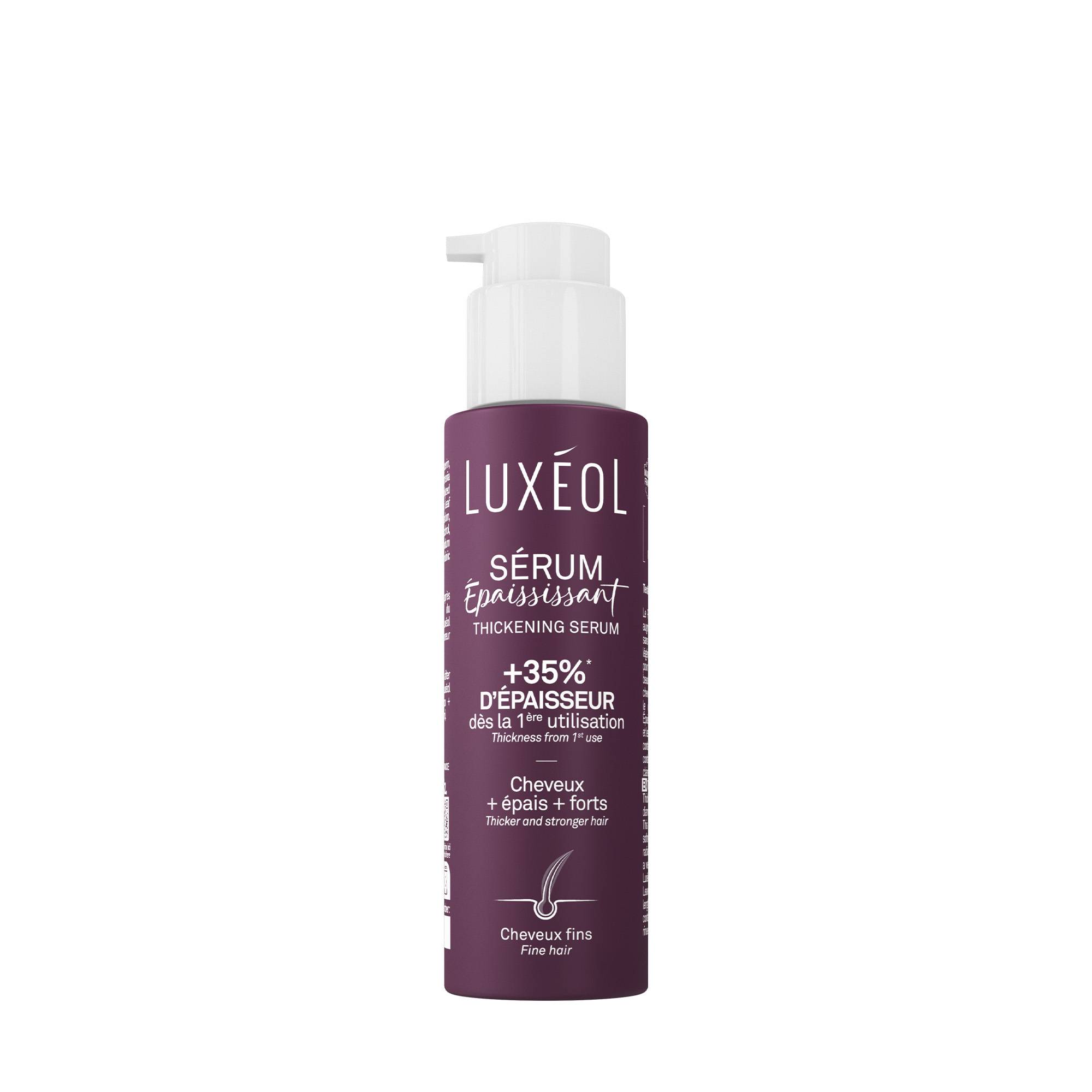 Sérum Épaississant – +35% épaisseur, fibre renforcée de la marque Luxéol Contenance 100ml - 1