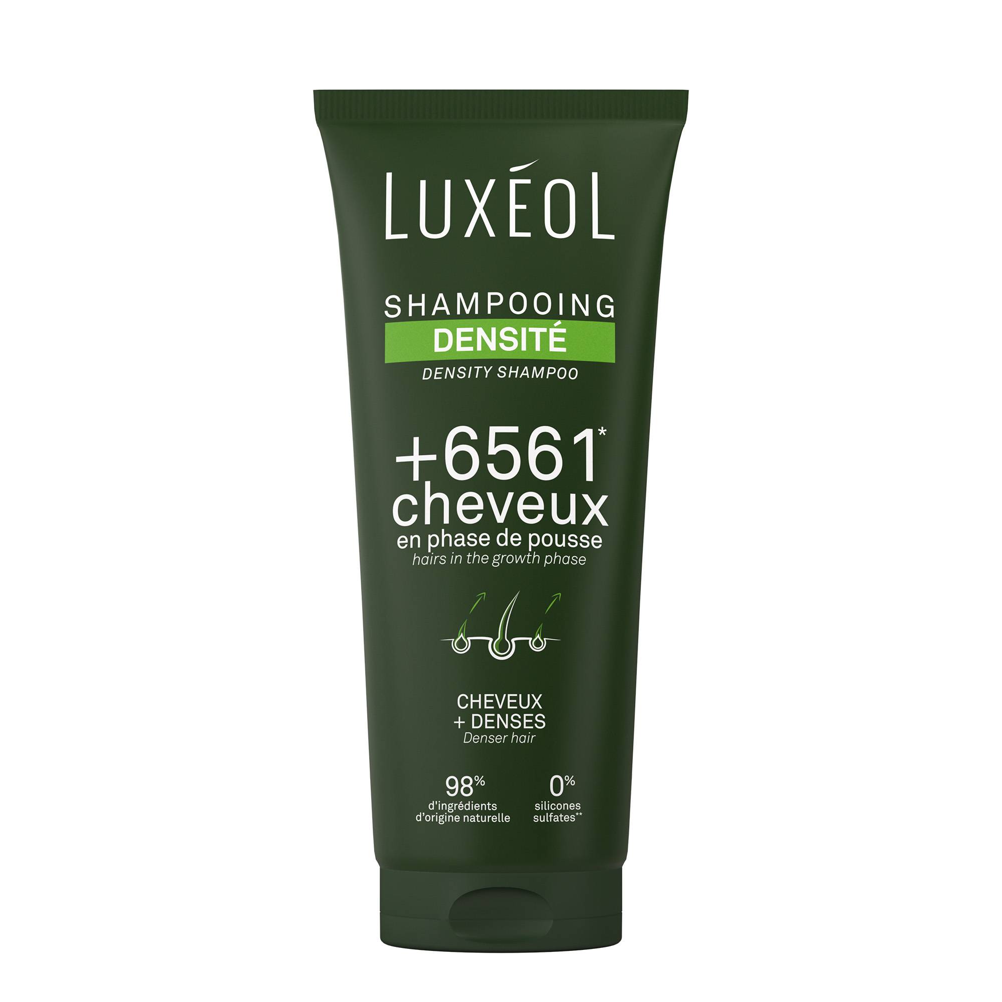 Shampooing Densité – densifie, renforce, apporte douceur de la marque Luxéol Contenance 200ml - 1