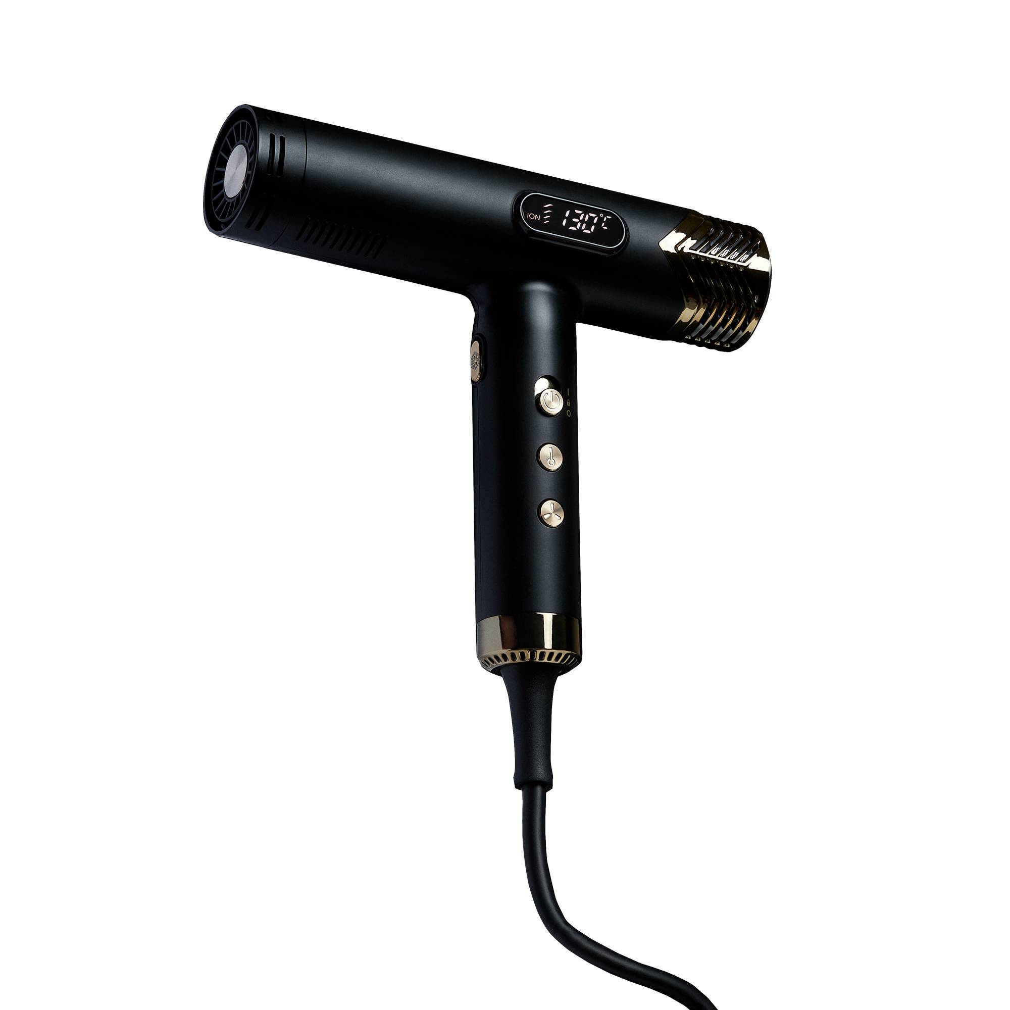 Sèche-cheveux Divine new édition Noir - puissance, soin et précision de la marque Swissliss - 1