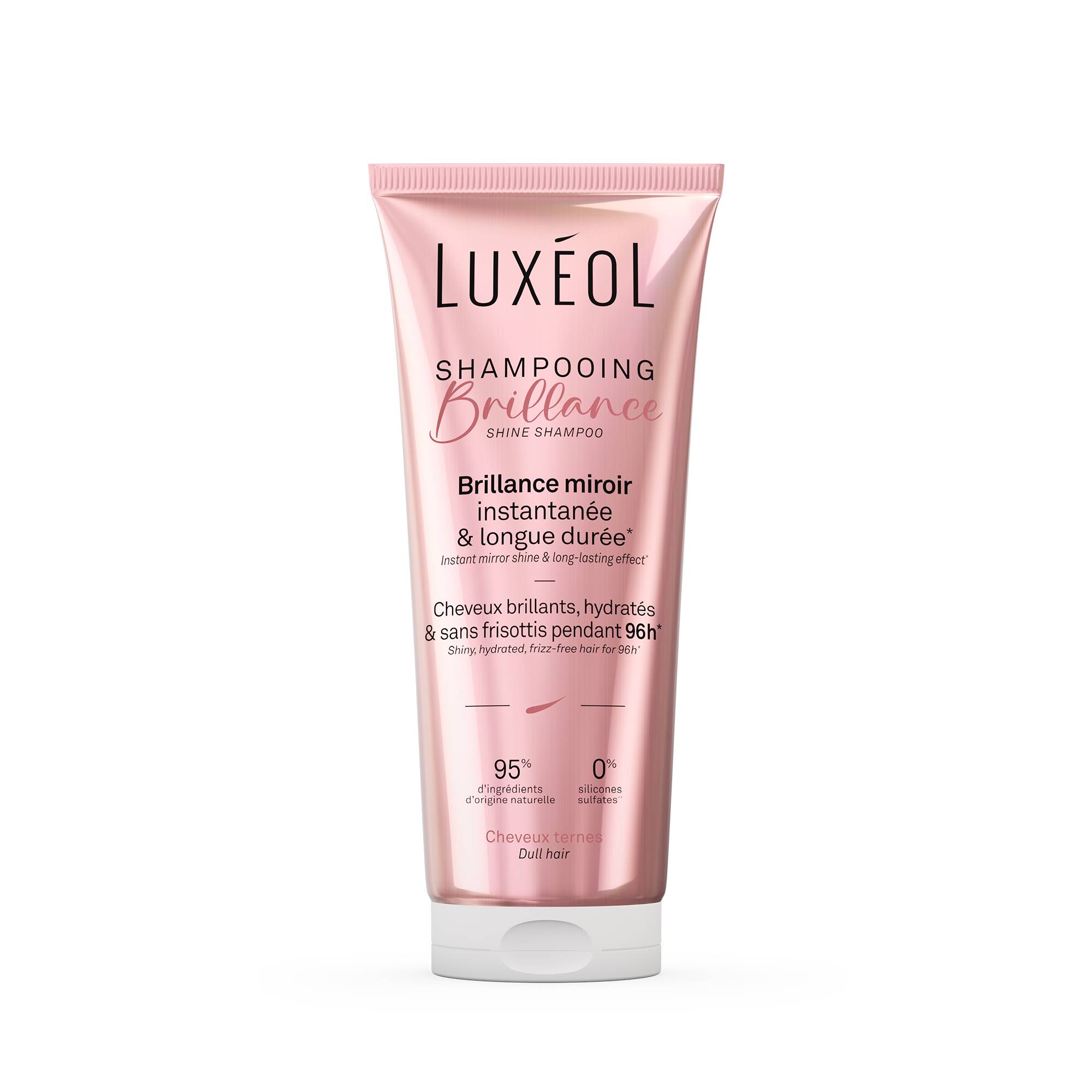 Shampoing Brillance miroir instantanée et longue durée* - cheveux ternes de la marque Luxéol Contenance 200ml - 1