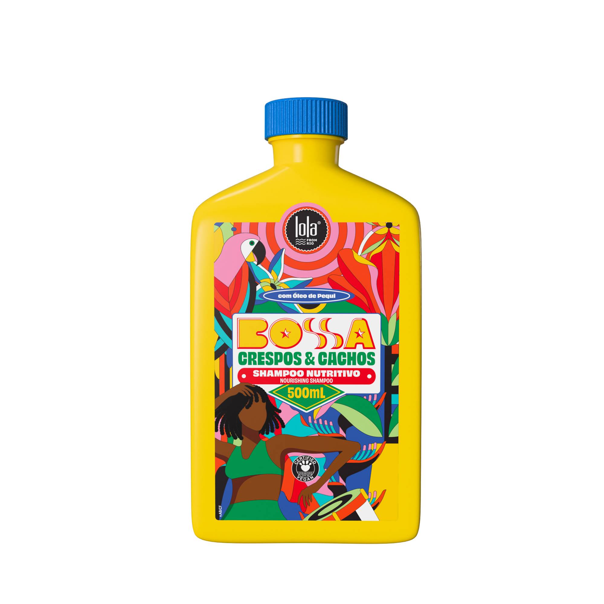 Shampoing nourrissant Bossa - cheveux bouclés & frisés de la marque Lola From Rio Contenance 500ml - 1