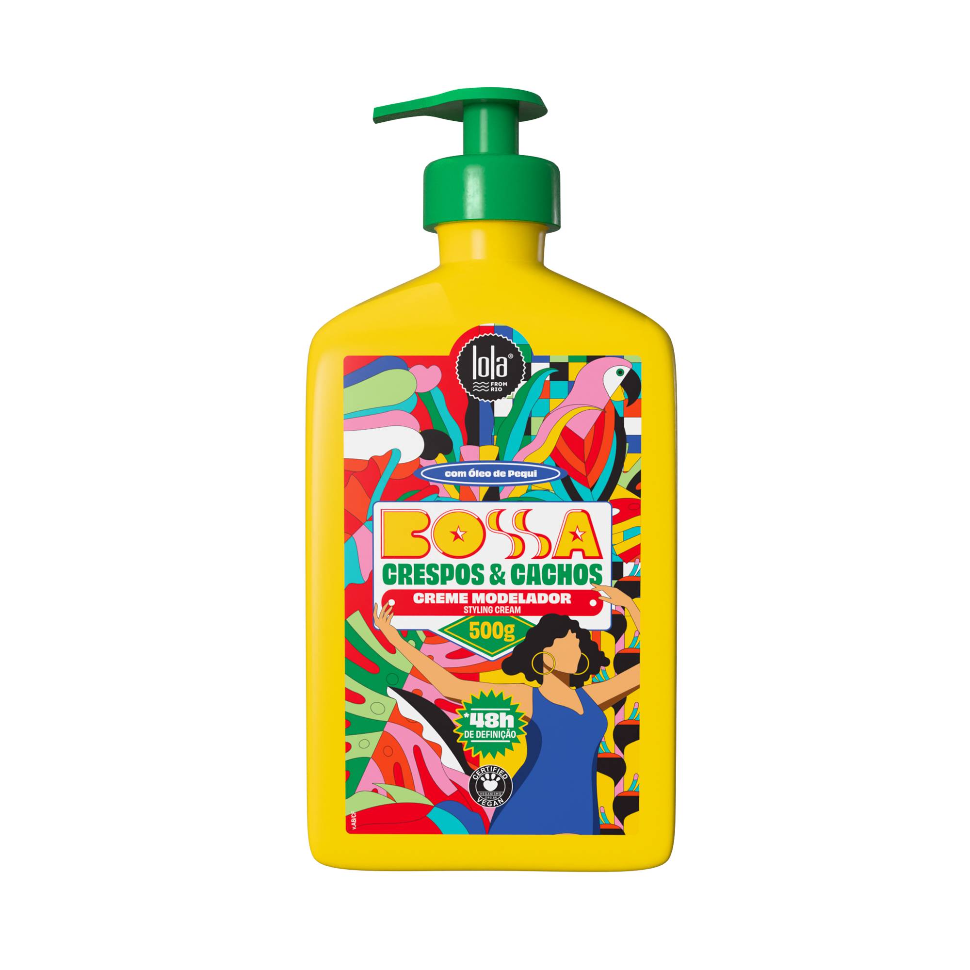 Crème modelante 48h de définition - cheveux bouclés & frisés de la marque Lola From Rio Contenance 500g - 1