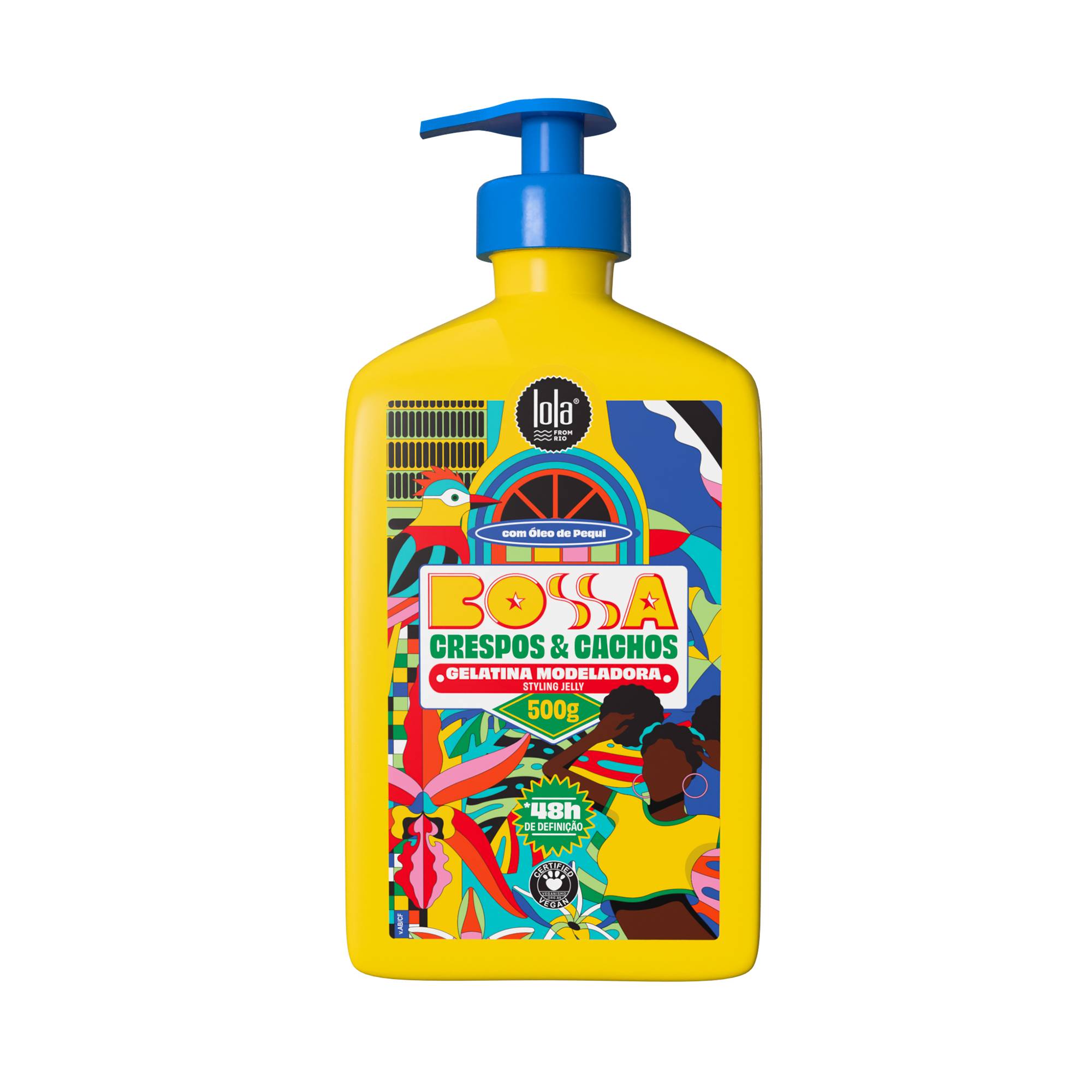 Gelée coiffante modelante - cheveux bouclés & frisés de la marque Lola From Rio Contenance 500g - 1