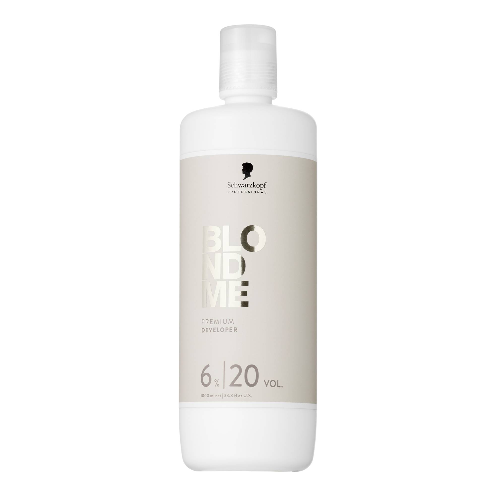 Révélateur Premium crème 6% BlondMe – éclaircissement maîtrisé et soin préservé de la marque Schwarzkopf Professional Contenance 1000ml - 1