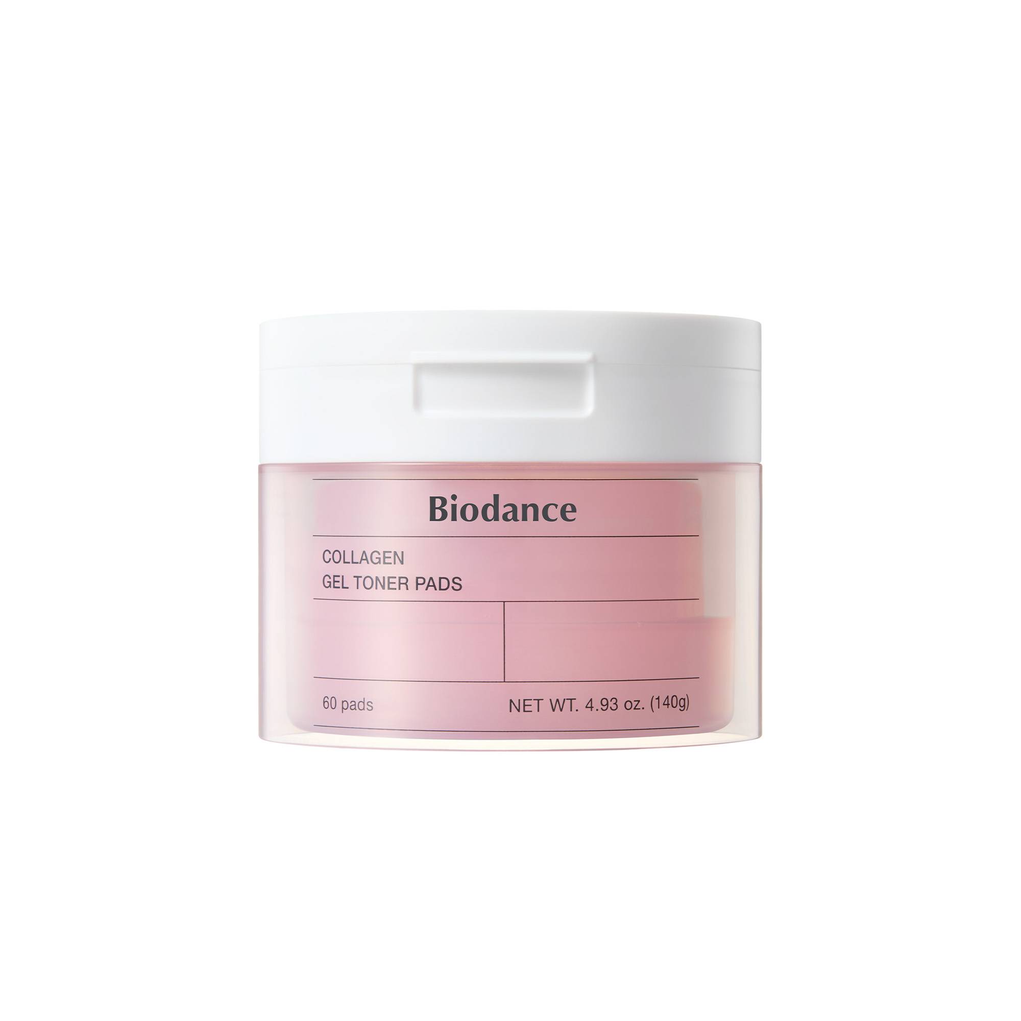 Pads tonifiants au gel - Hydrate et améliore la texture de la peau de la marque Biodance Contenance 140g - 1