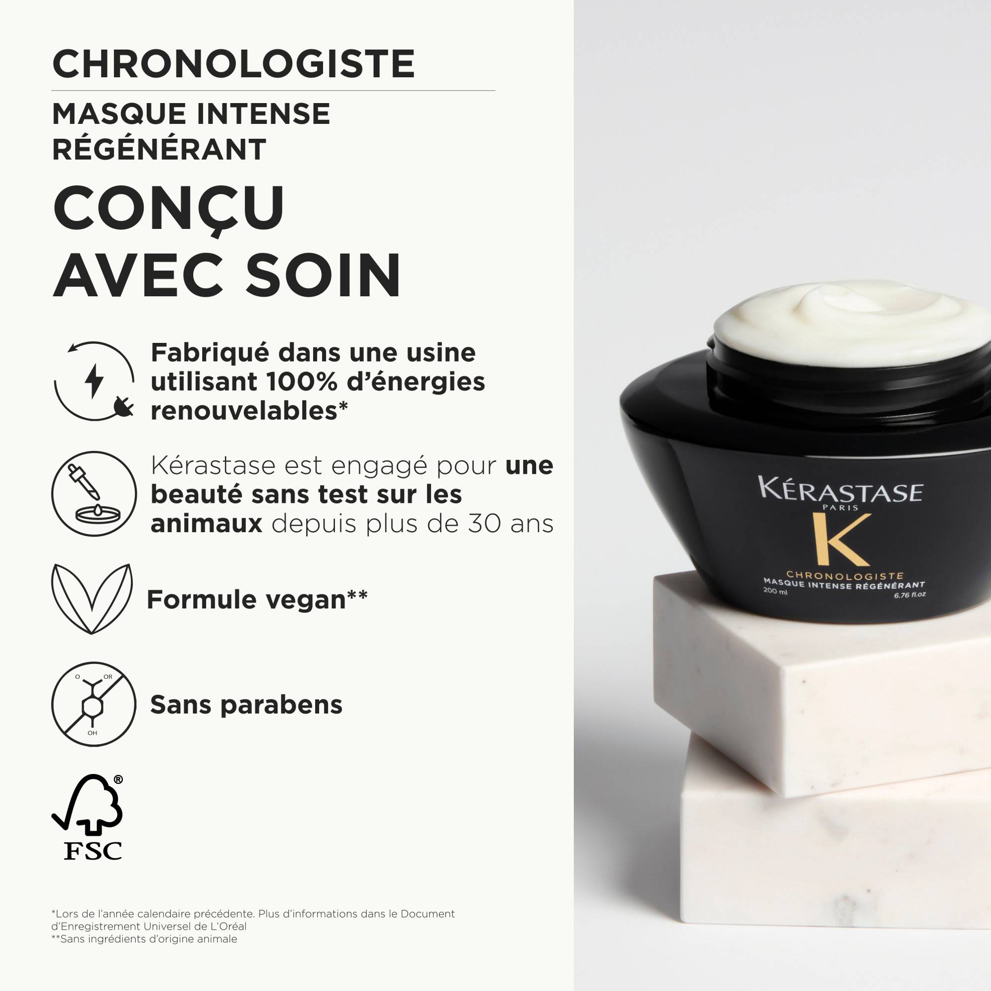 Masque Intense Régénérant Chronologiste - 200ml | Kerastase