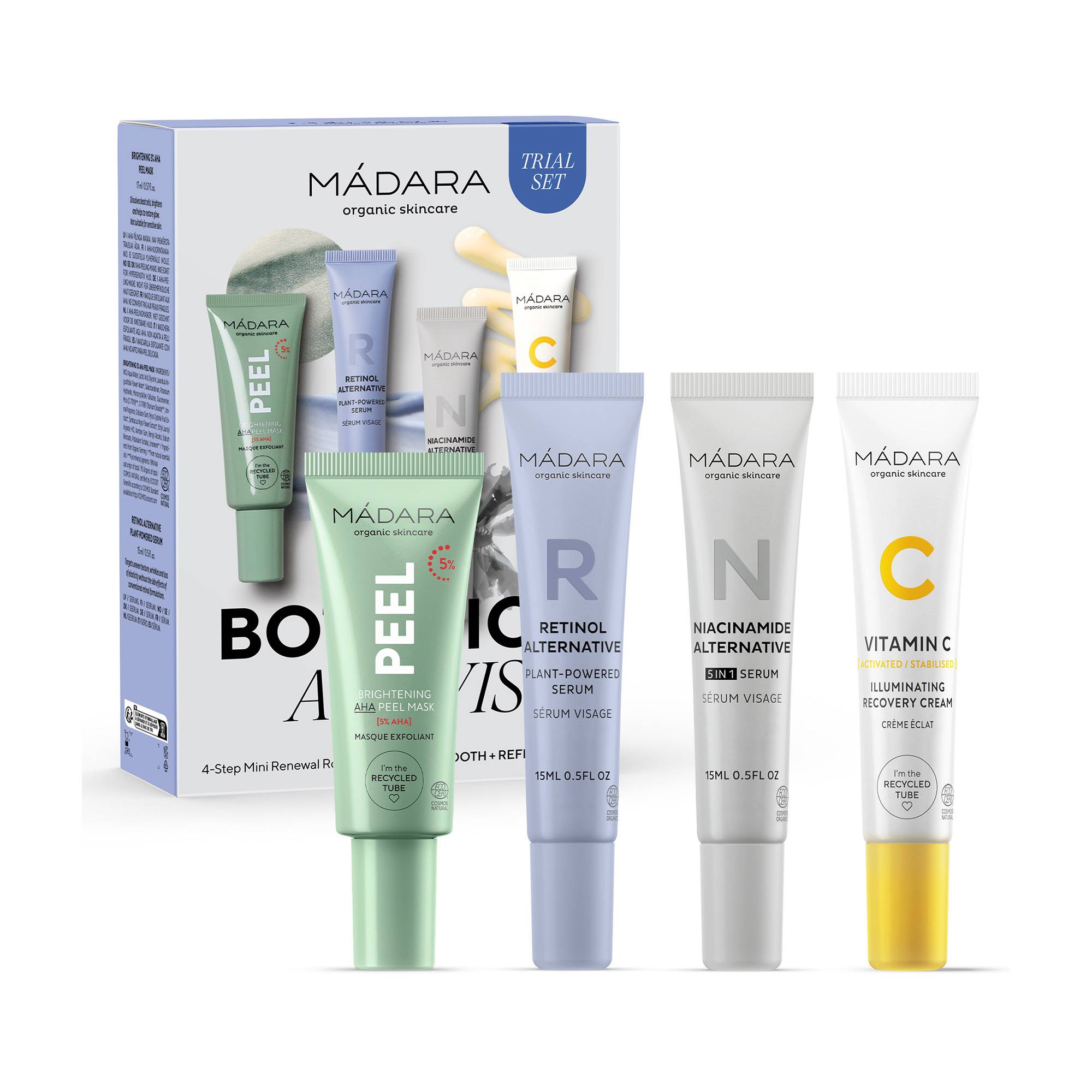 Botanic Activist Mini Routine – Éclat et régénération de la marque Madara Contenance 62ml - 1
