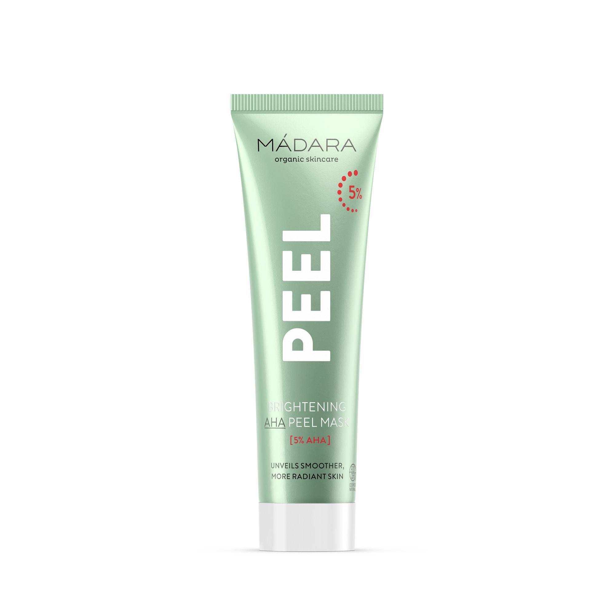 PEEL Masque Peeling Éclaircissant AHA – Éclat et régénération de la marque Madara Contenance 60ml - 1