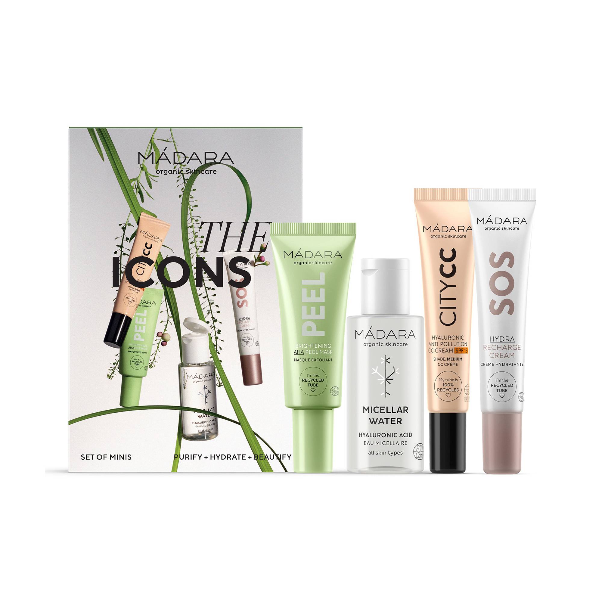 Coffret The Icons – Routine complète pour un soin transformateur de la marque Madara Contenance 103ml - 1