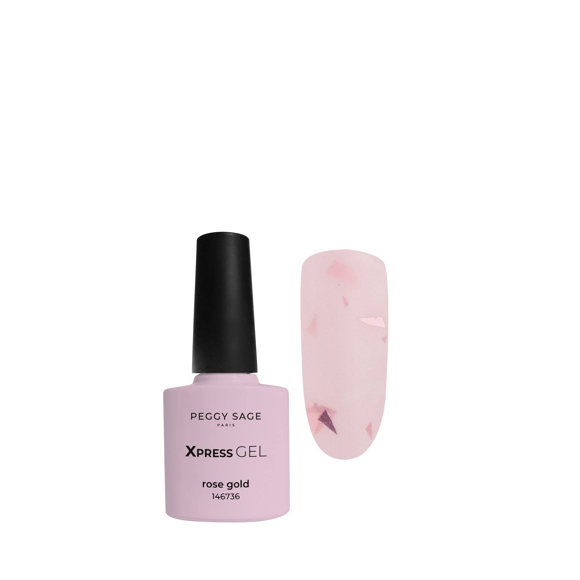 Gel 3 en 1 XPRESS GEL - Rose gold de la marque Peggy Sage Contenance 7ml - 1
