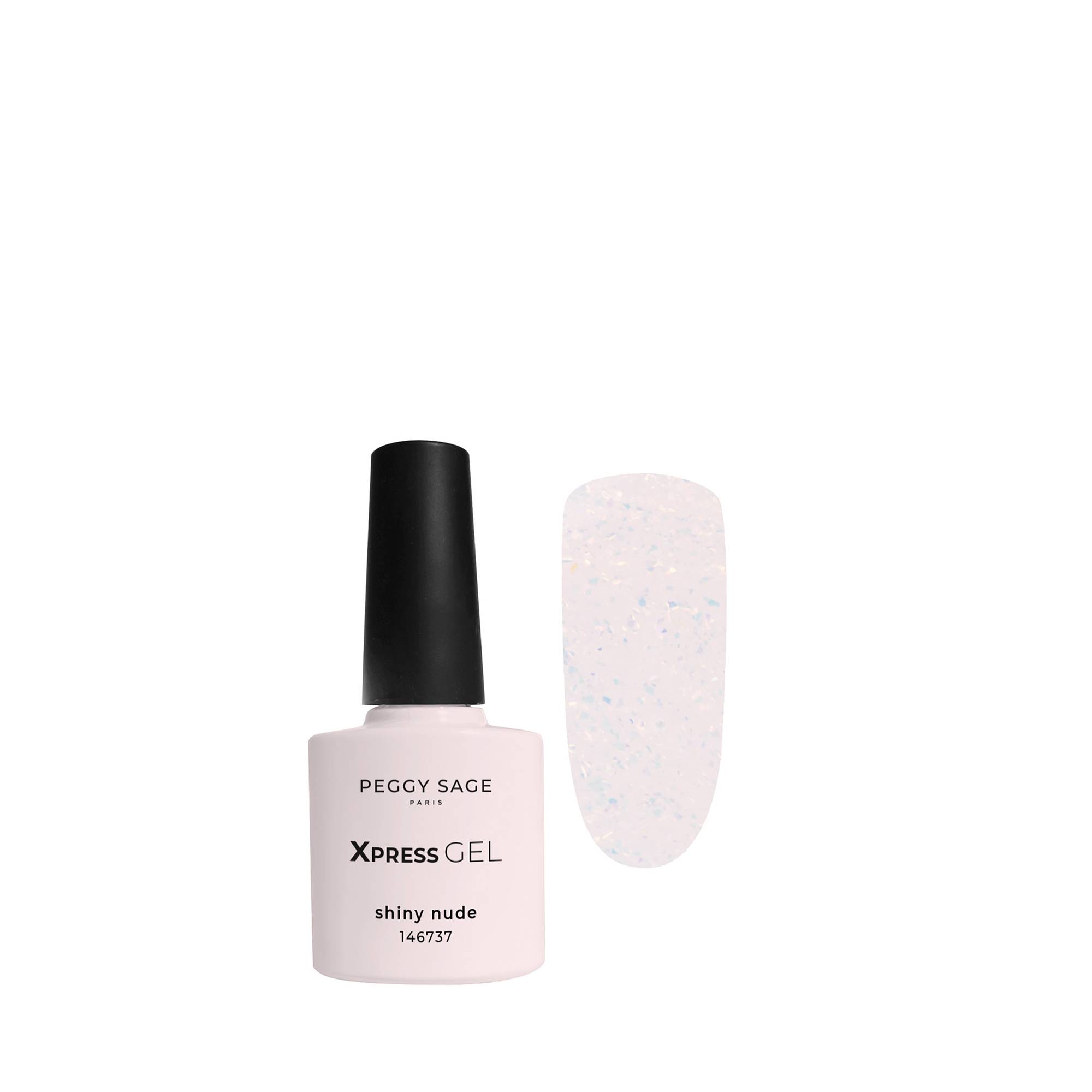 Gel 3 en 1 XPRESS GEL - Shiny nude de la marque Peggy Sage Contenance 7ml - 1
