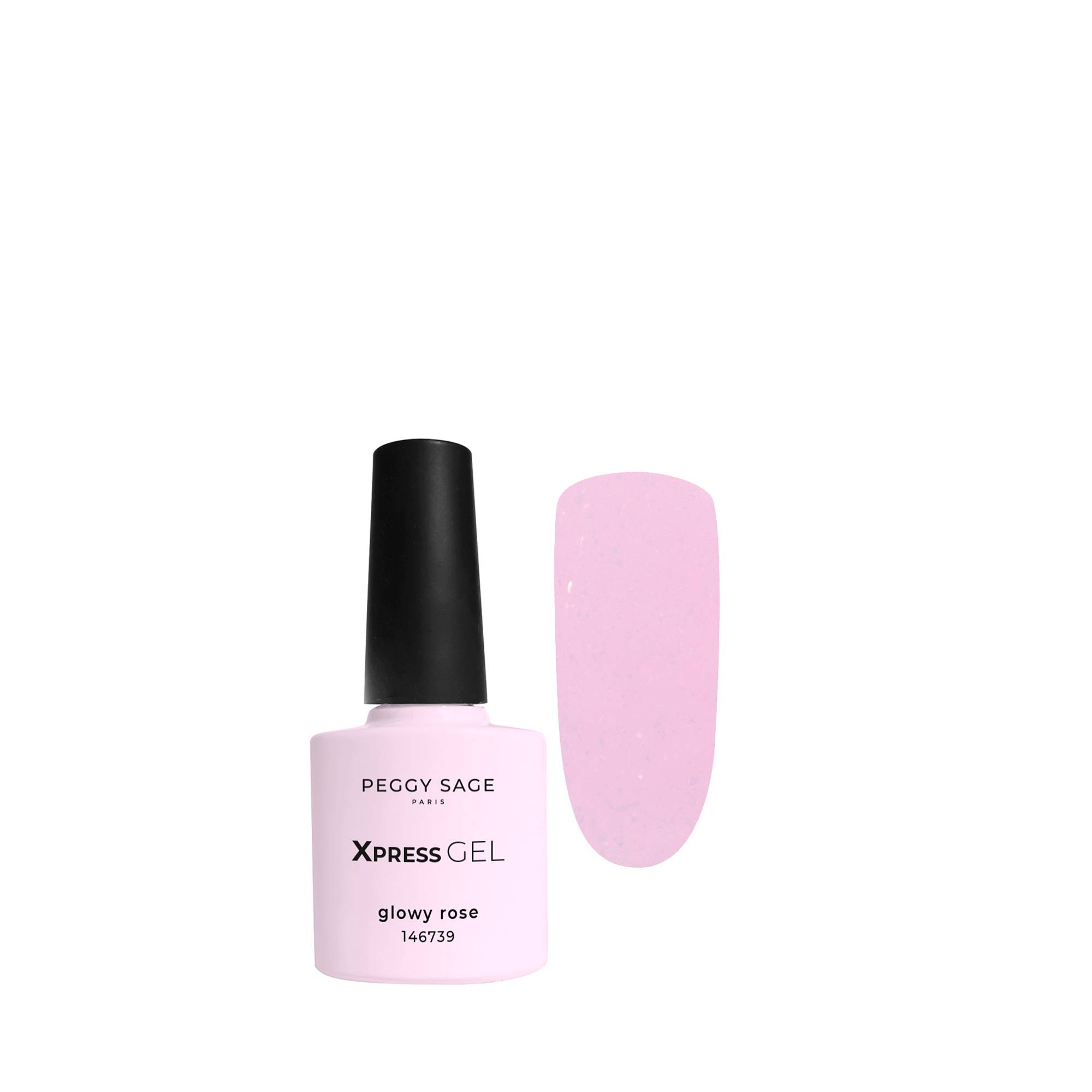 Gel 3 en 1 XPRESS GEL - Glowy rose de la marque Peggy Sage Contenance 7ml - 1