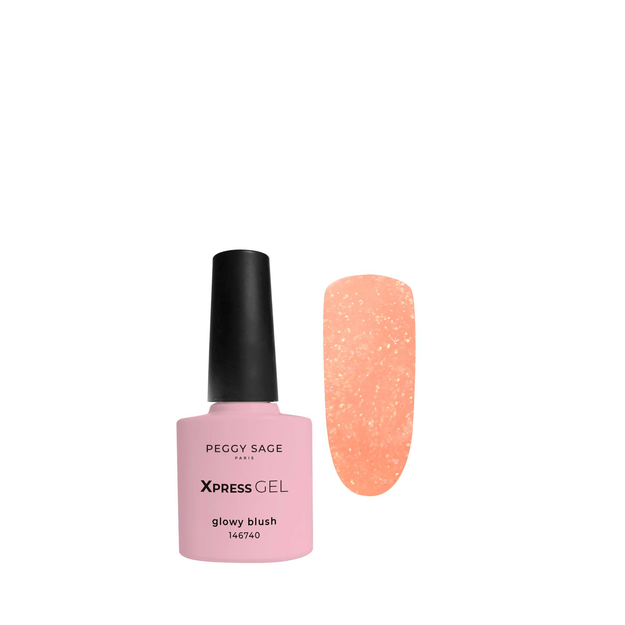 Gel 3 en 1 XPRESS GEL - Glowy blush de la marque Peggy Sage Contenance 7ml - 1