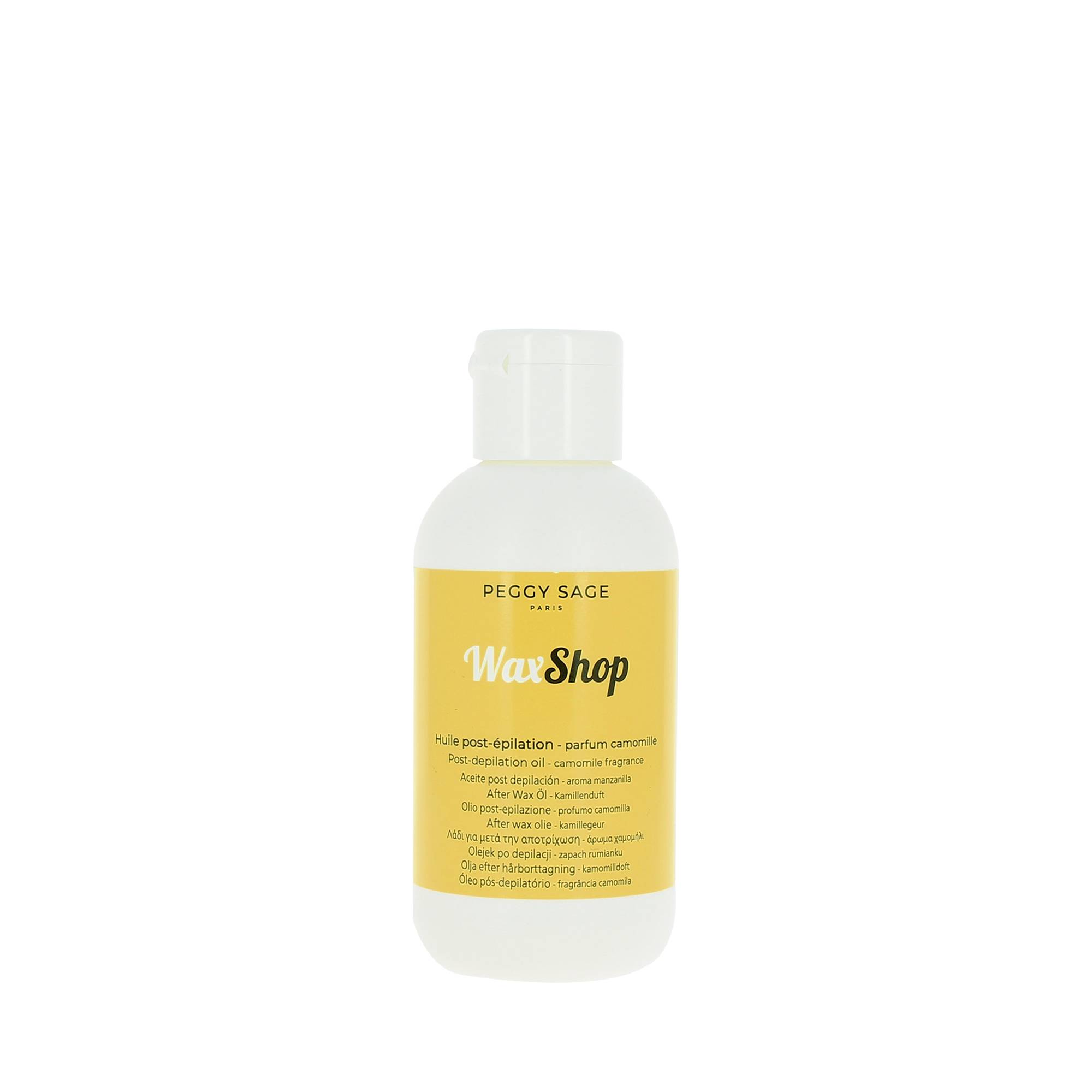 Huile post-épilation WaxShop - parfum Camomille de la marque Peggy Sage Contenance 150ml - 1