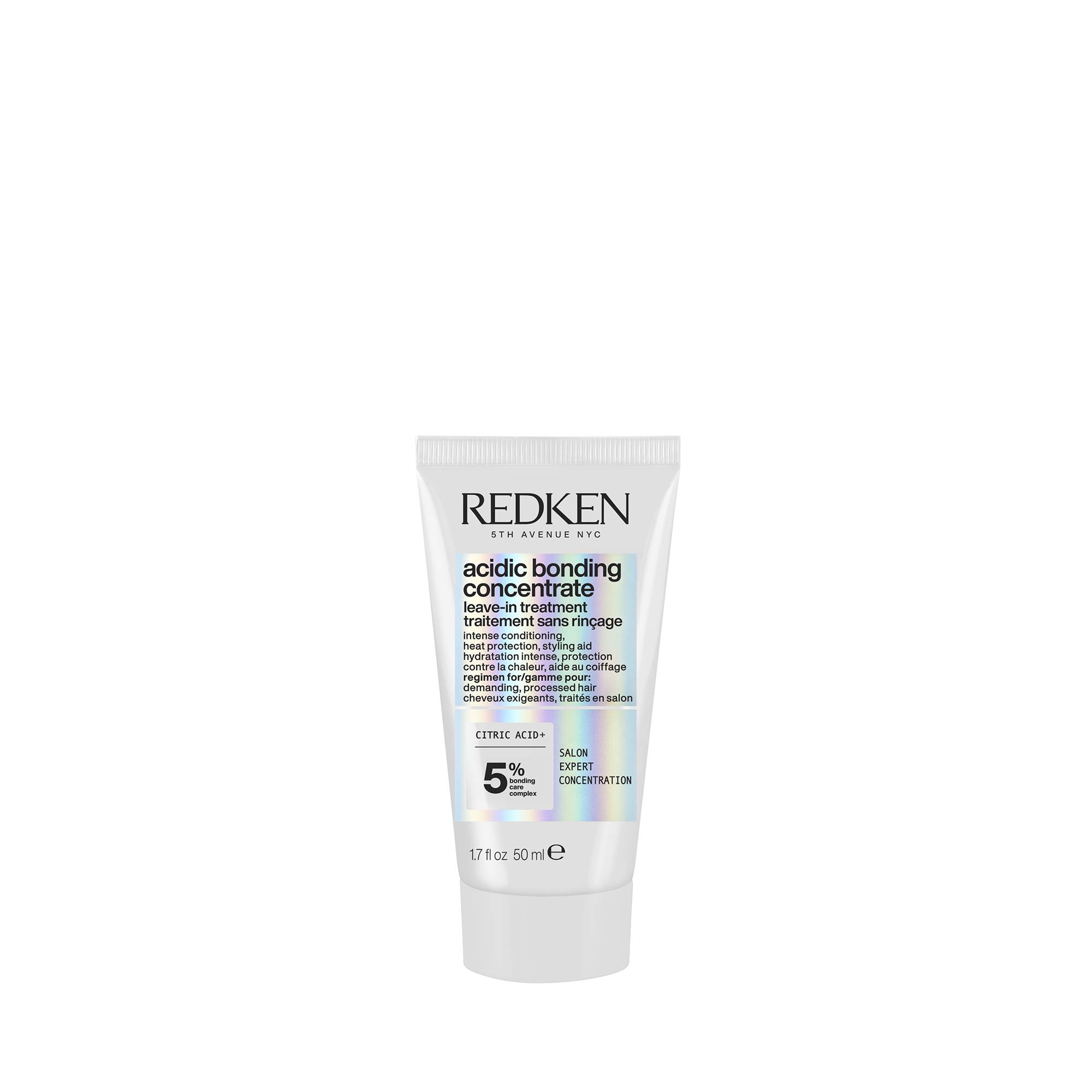 Soin sans rinçage mini Acidic Bonding Concentrate - réparation et douceur de la marque Redken Contenance 50ml - 1