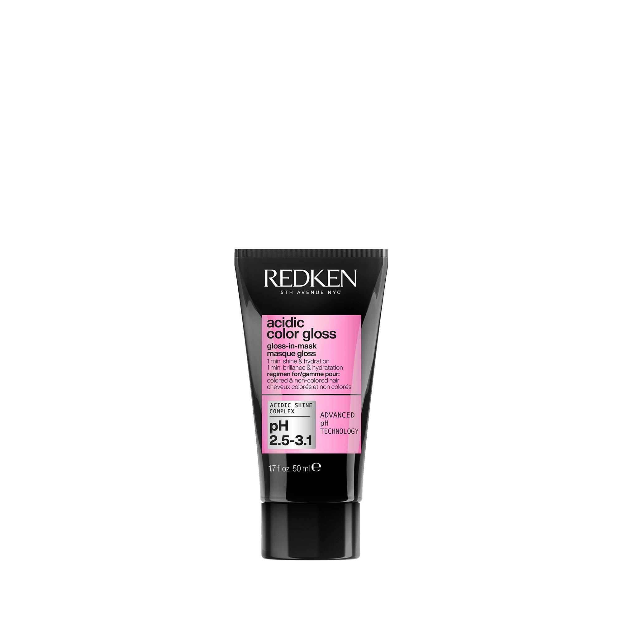 Masque gloss Acidic Color Gloss 1 min brillance & hydratation de la marque Redken Contenance 50ml - 1