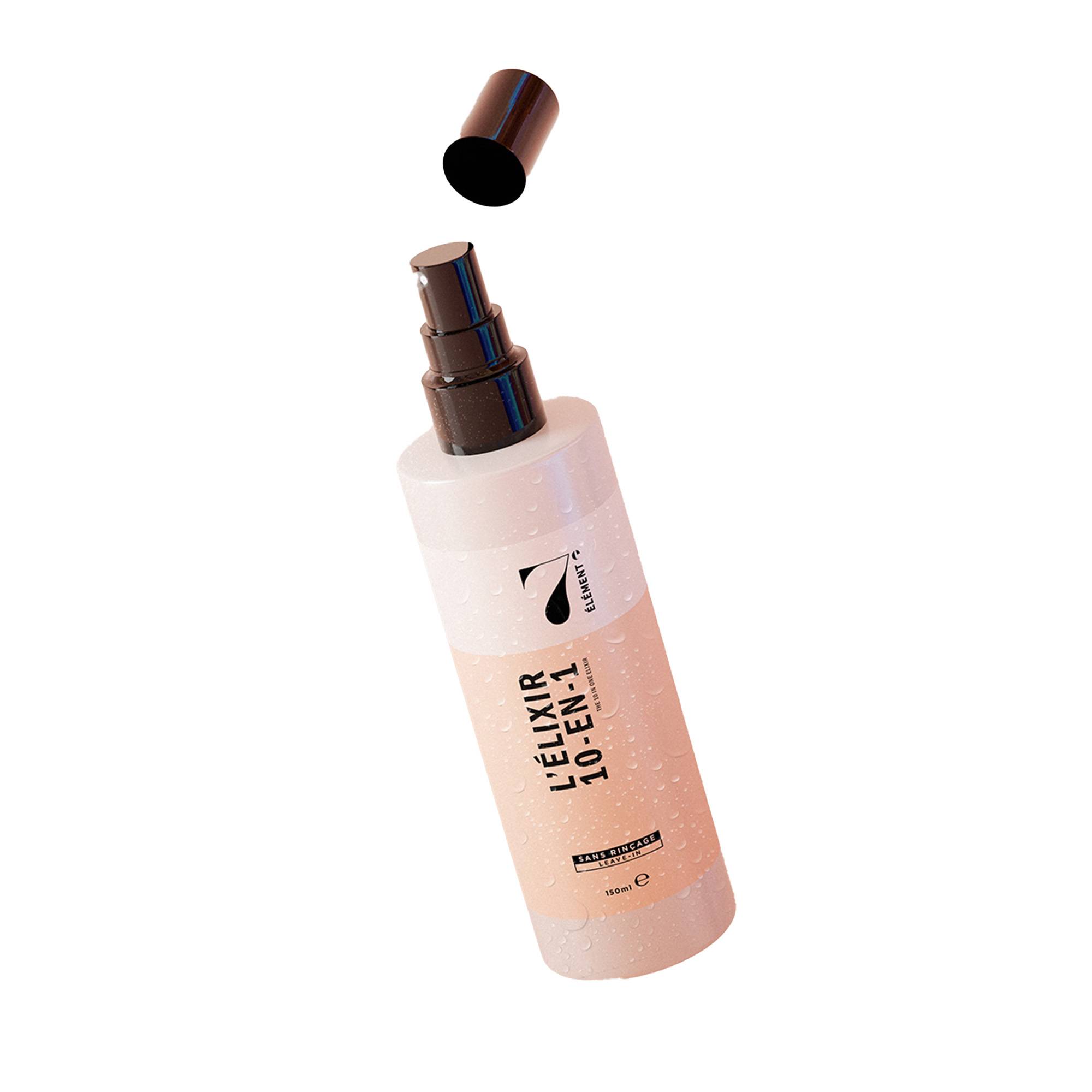 Élixir 10-en-1 sans rinçage – soin, brillance, protection de la marque 7e ÉLÉMENT Contenance 150ml - 1