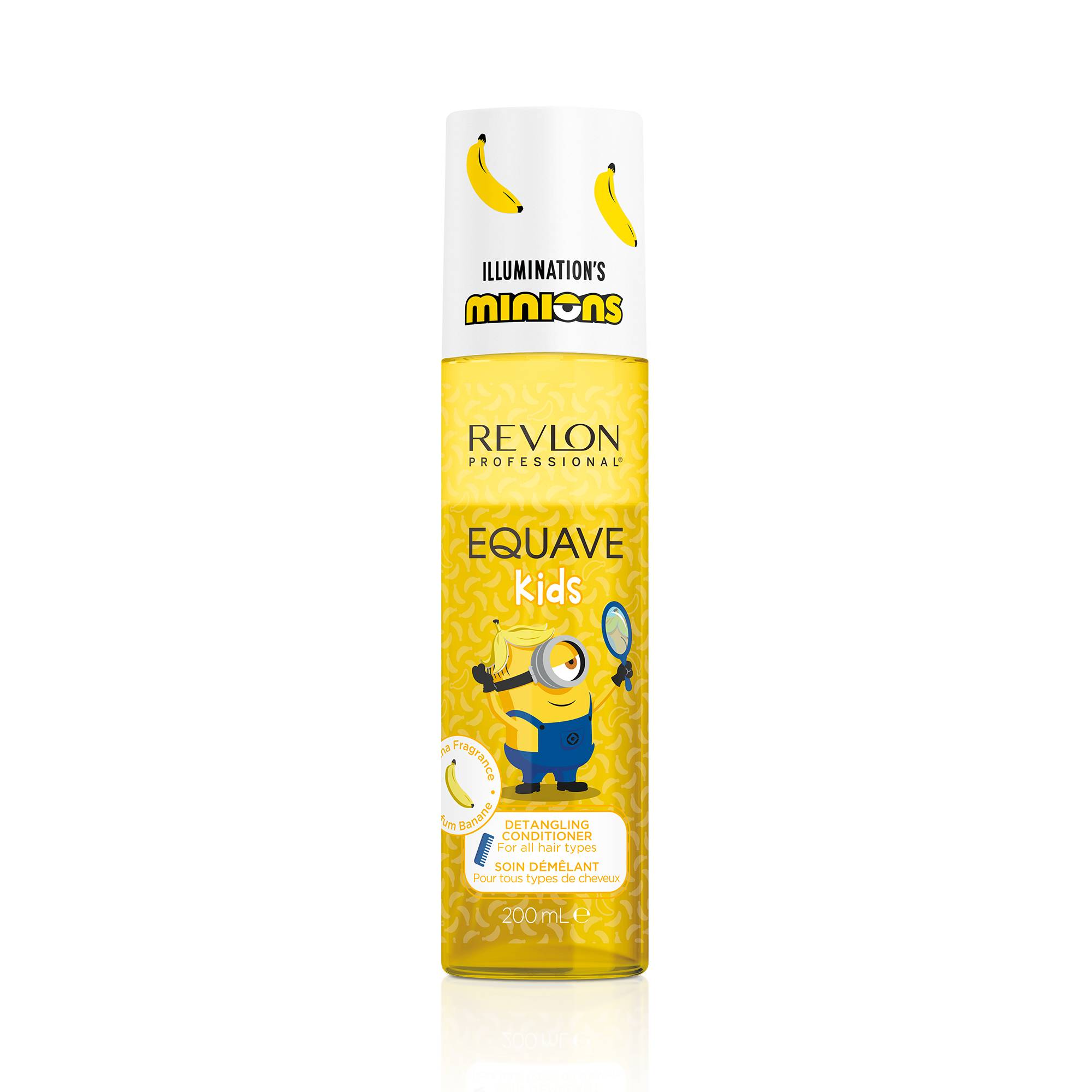 Soin démêlant instantané Equave Kids Minions - Parfum banane de la marque Revlon Professional Contenance 200ml - 1