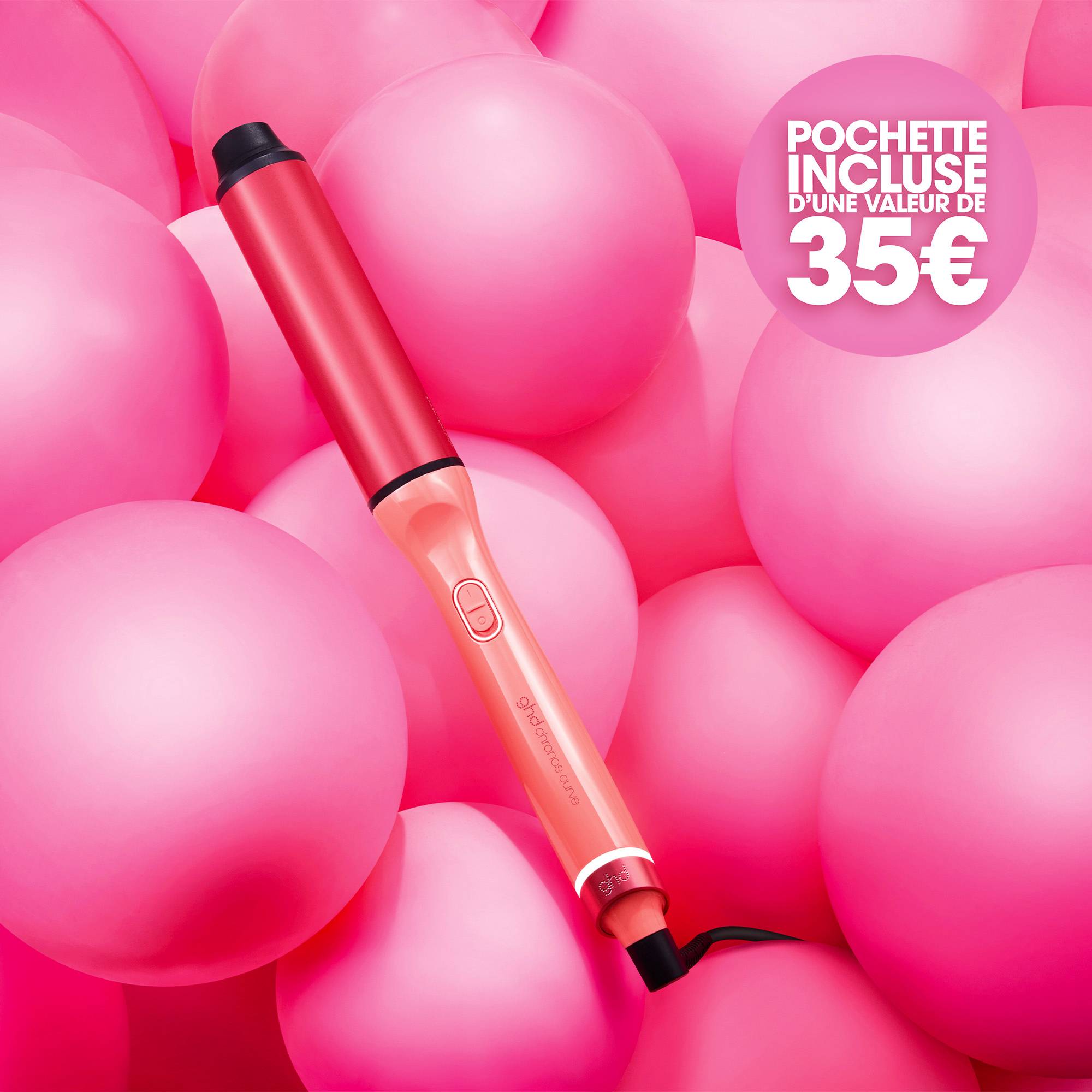 Boucleur Chronos Curve Max Wand Édition Limitée Jelly - Rose Gourmand de la marque ghd - 1