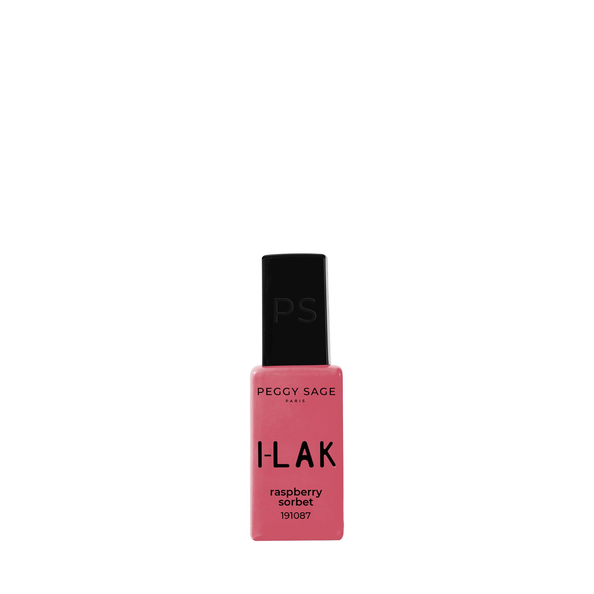 Vernis semi-permanent I-LAK – couleur Raspberry Sorbet, tenue longue durée de la marque Peggy Sage Contenance 11ml - 1