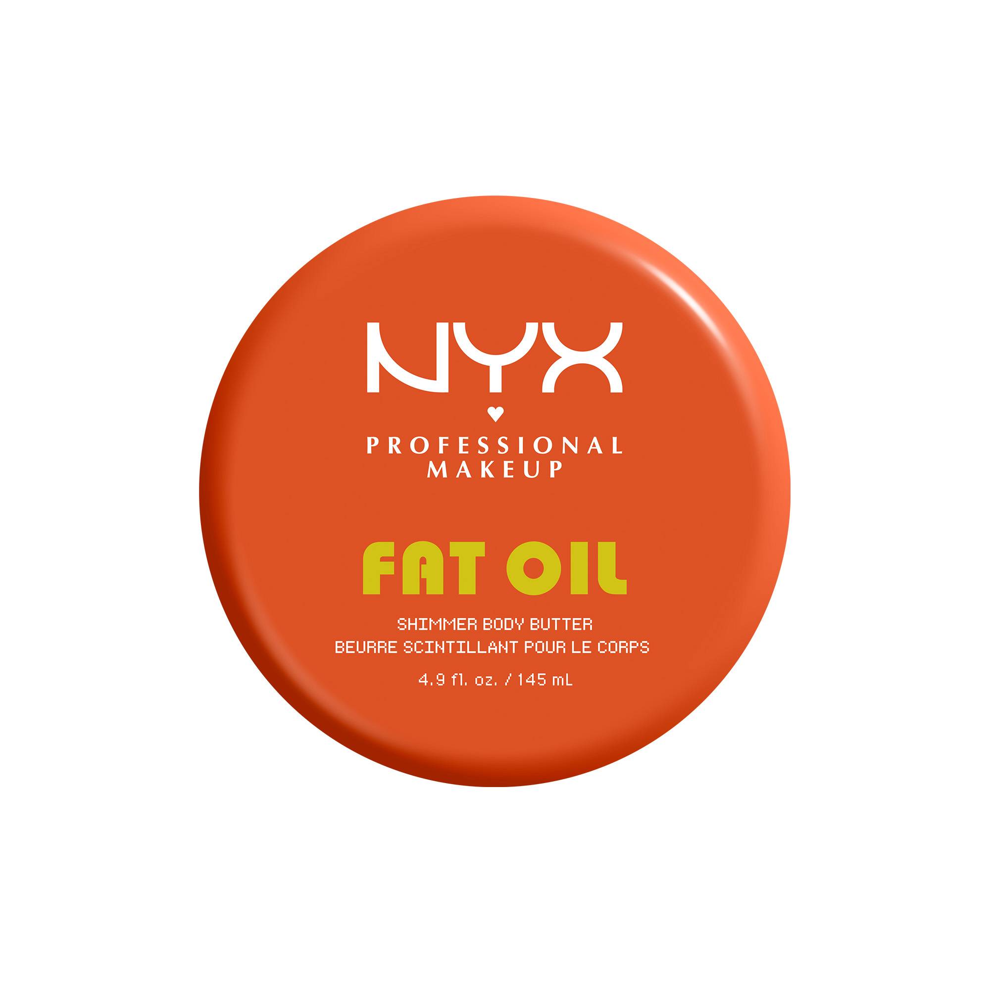 Beurre fouetté Fat Oil Body Caramelt Mami – hydratation 24H, éclat lumineux de la marque NYX Professional Makeup Contenance 150ml - 1
