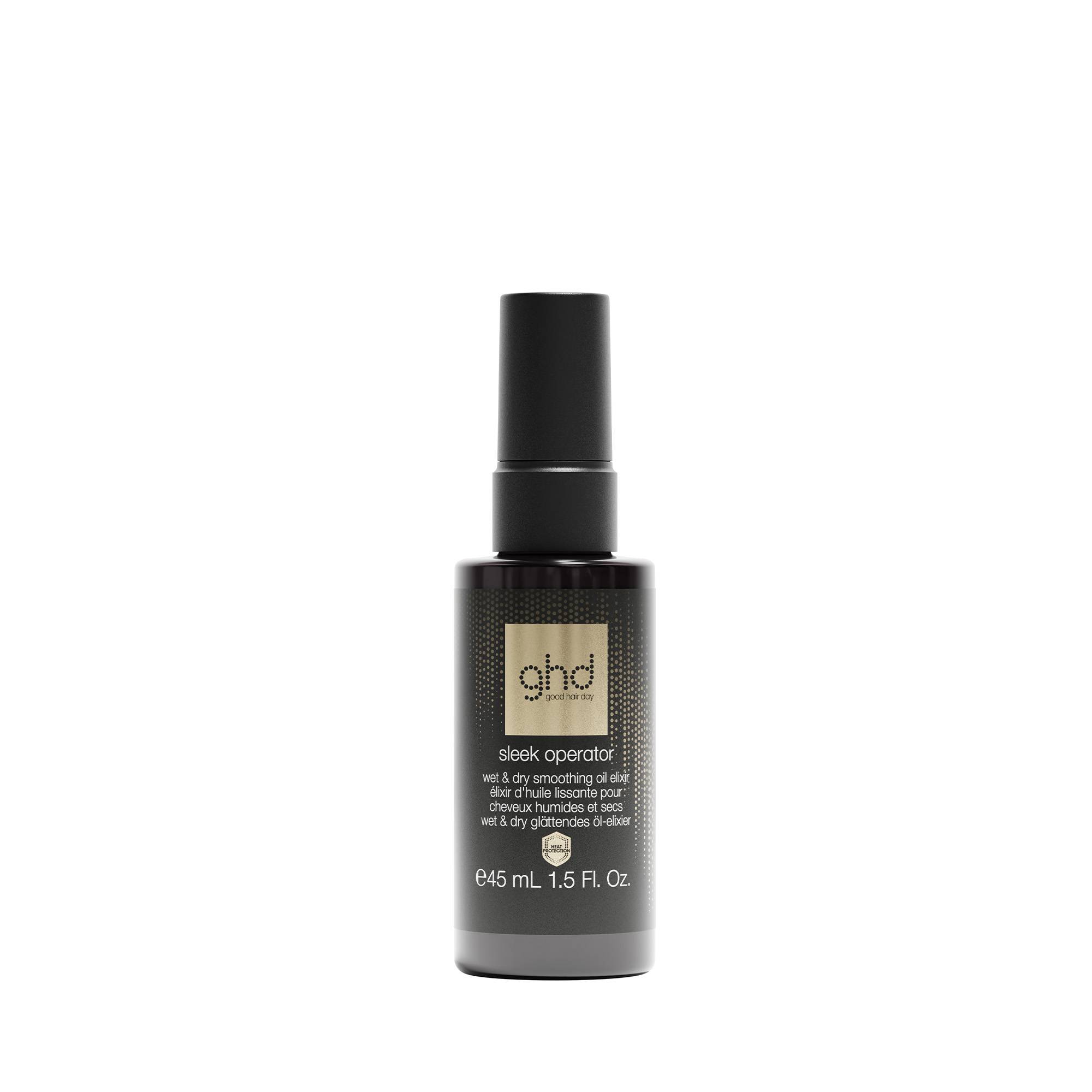 Huile élixir lissante Sleek Operator – anti-frisottis, brillance intense de la marque ghd Contenance 45ml - 1