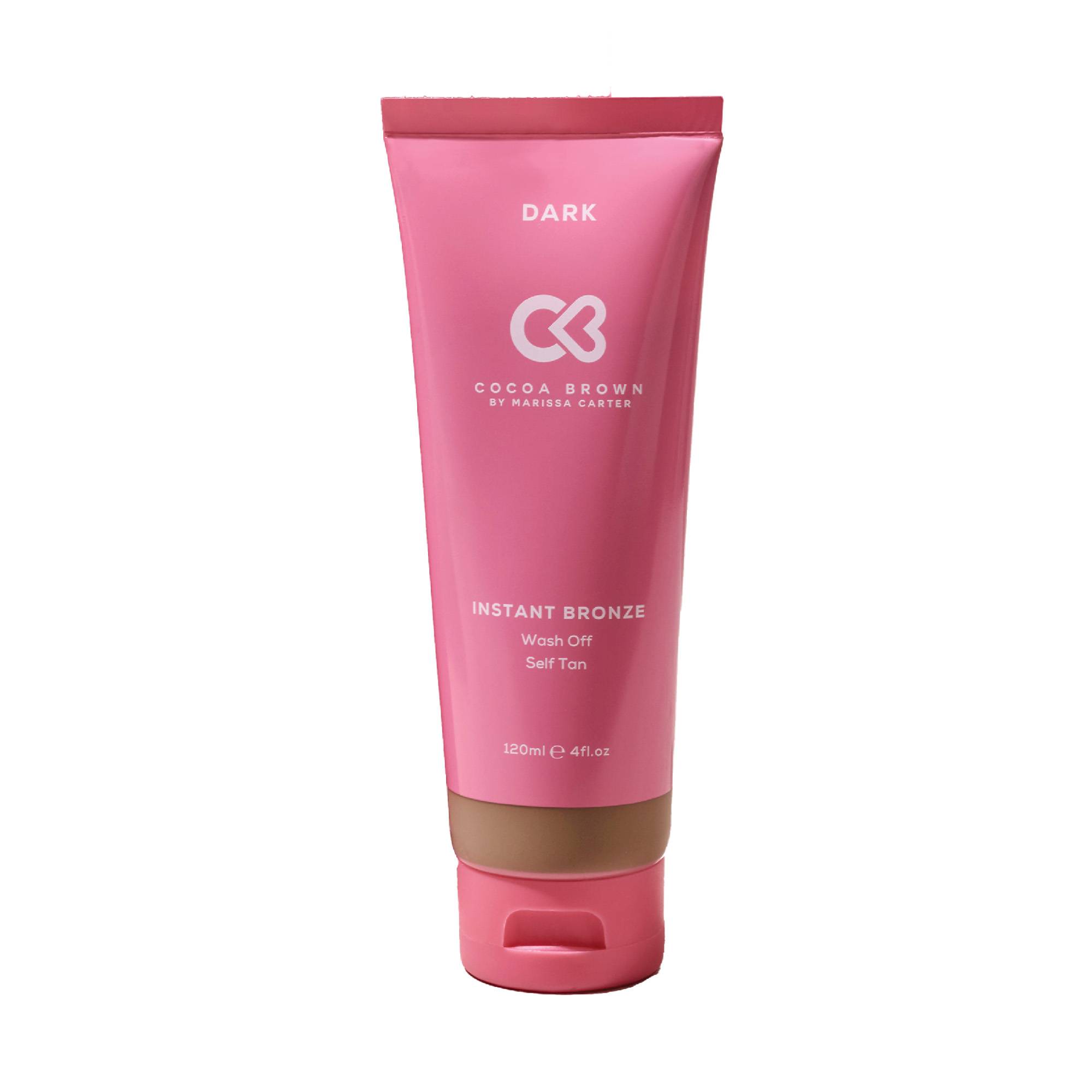 Autobronzant Cocoa Brown Foncé – teint chaud et intense de la marque Cocoa Brown Contenance 120ml - 1