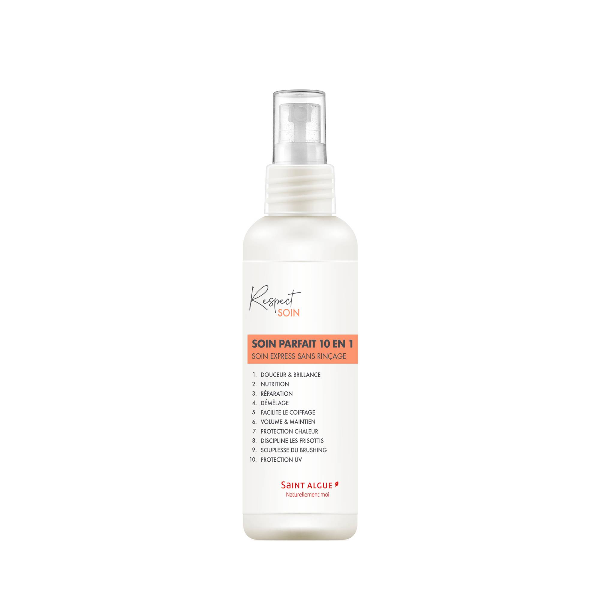Soin Parfait 10 en 1 – hydratation, réparation et protection immédiate de la marque Saint Algue Contenance 150ml - 1