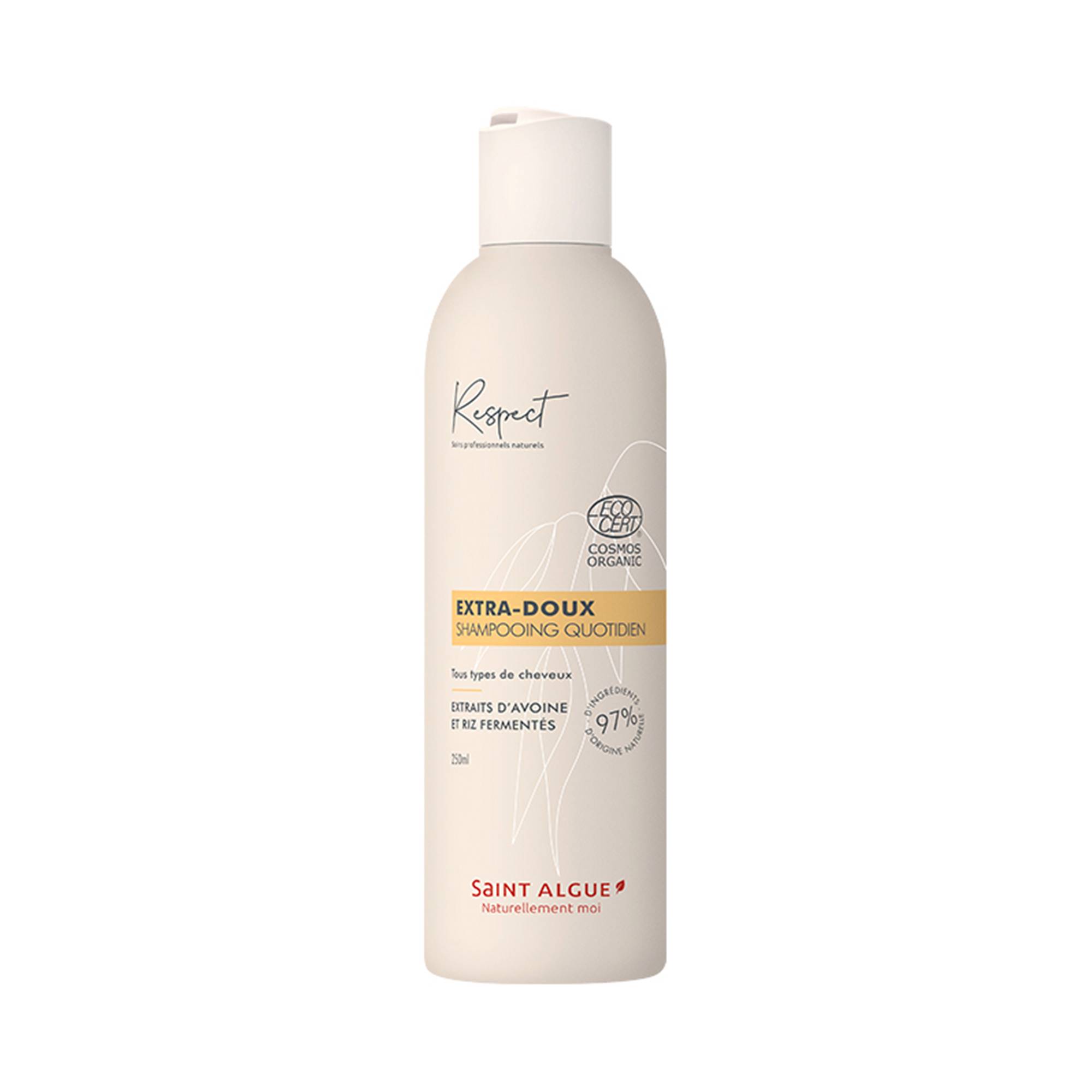 Shampoing Quotidien Extra-Doux – hydratation, légèreté et douceur de la marque Saint Algue Contenance 250ml - 1